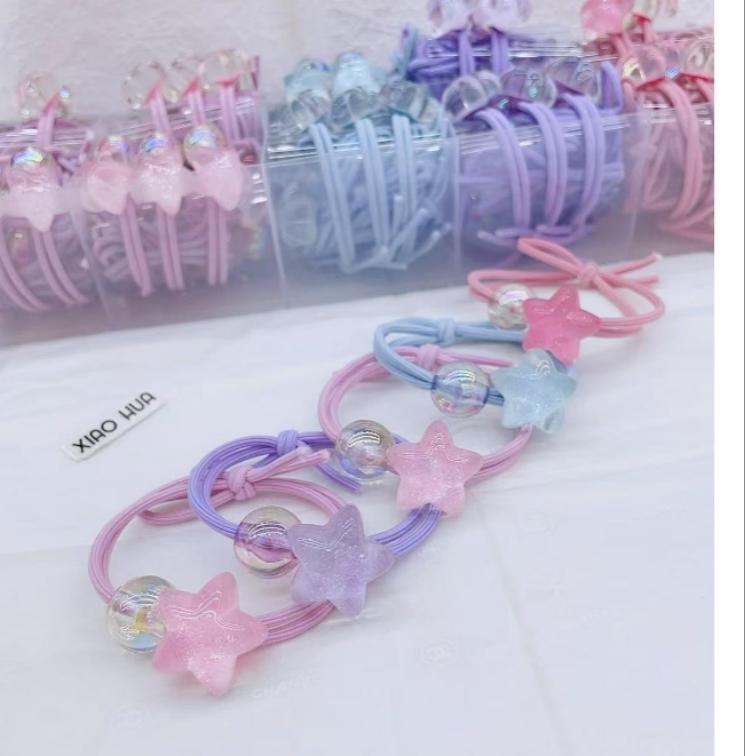 Icy Star Kids Hair Ties 2pcs