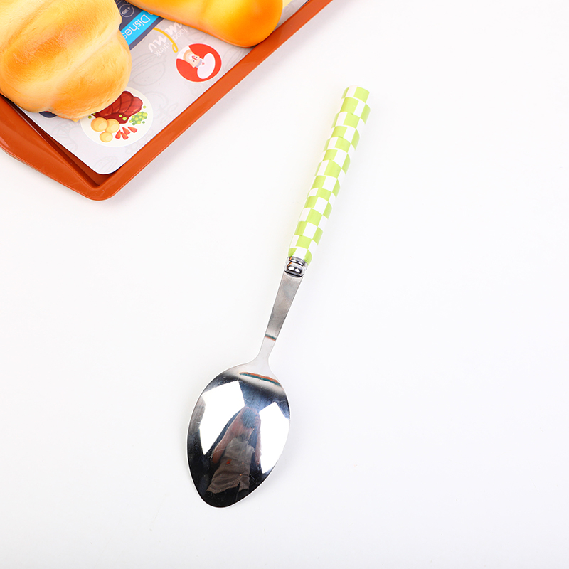 Lattice ceramic handle spoon-BZJ-TC01