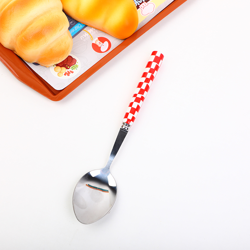 Lattice ceramic handle spoon-BZJ-TC01