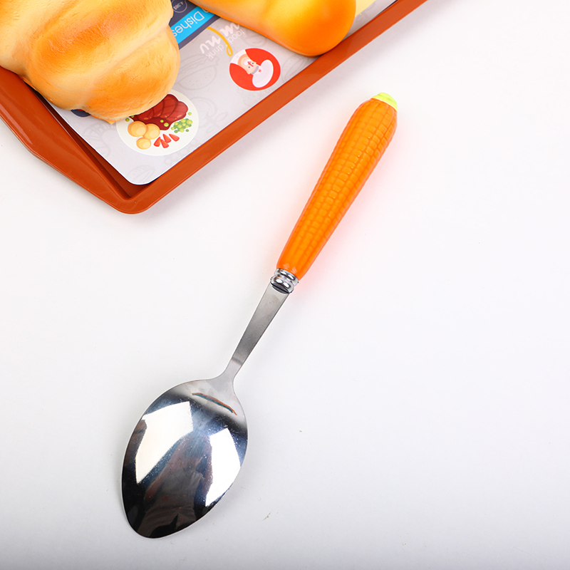 Corn ceramic handle spoon-BZJ-TC06