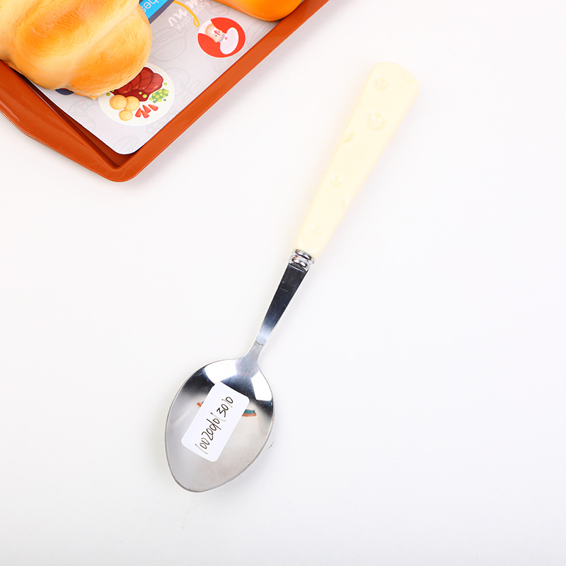 Cheese ceramic handle spoon-BZJ-TC10