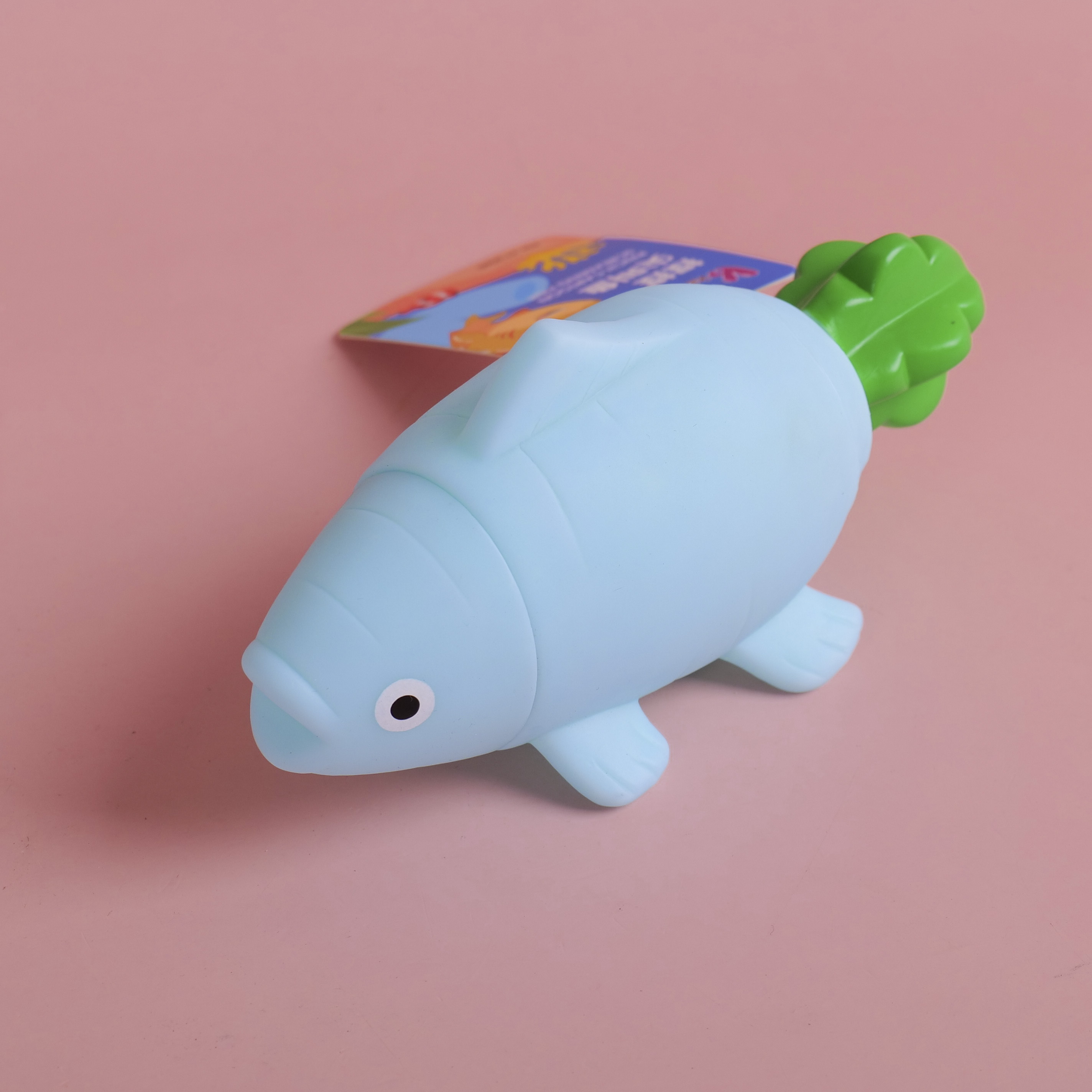 Stretchable Carrot-Fish Squishy Toy