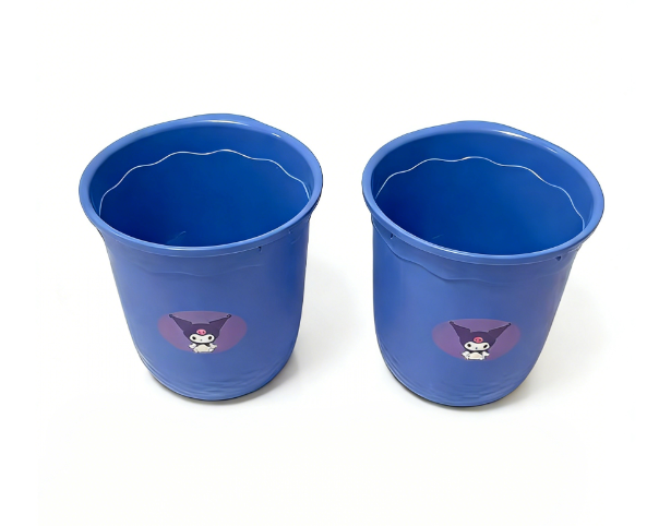 Purple trash can - 3066