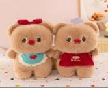 Couple Butter Bear Plush Toy 25cm