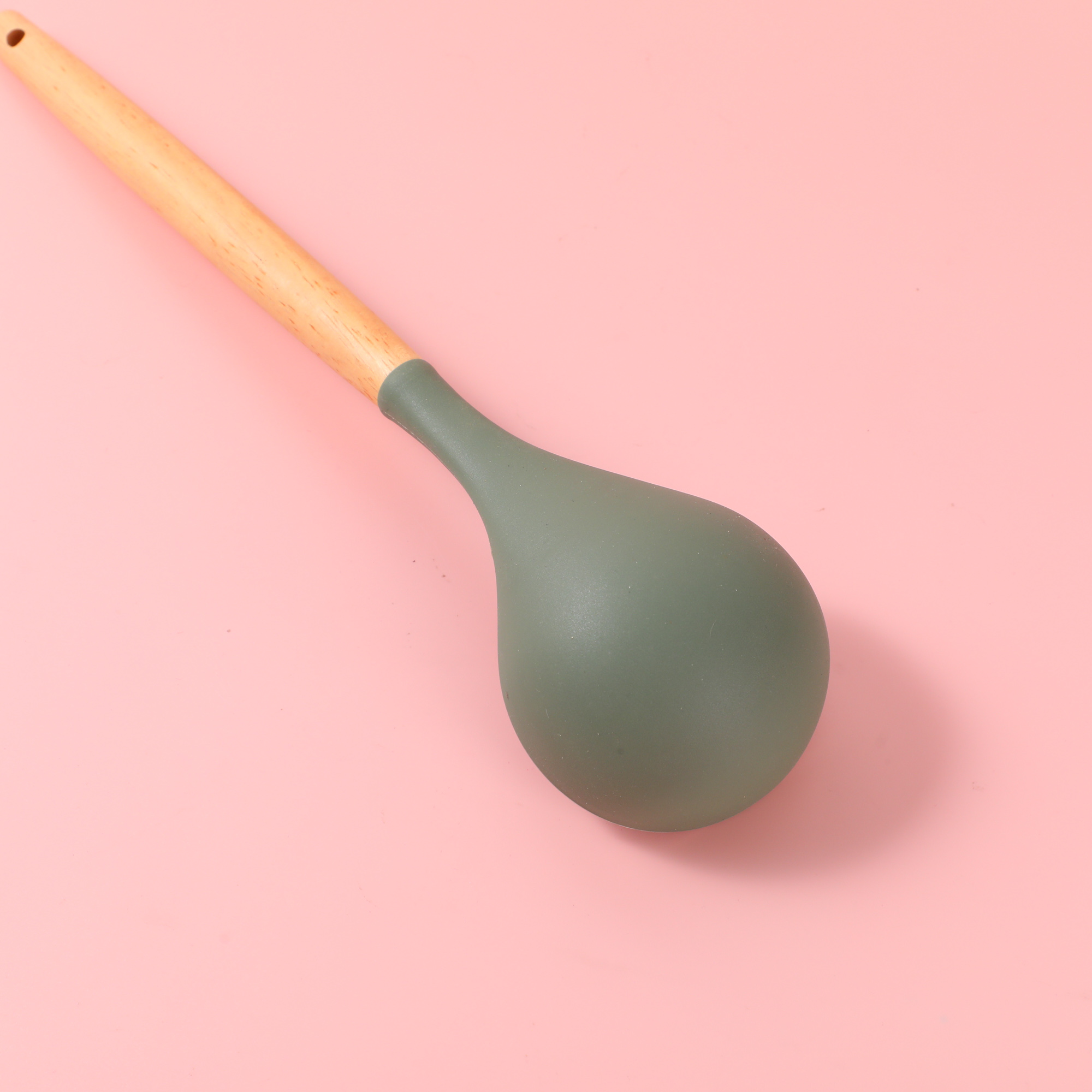 Special Discount-Wood Handle Soup Spoon