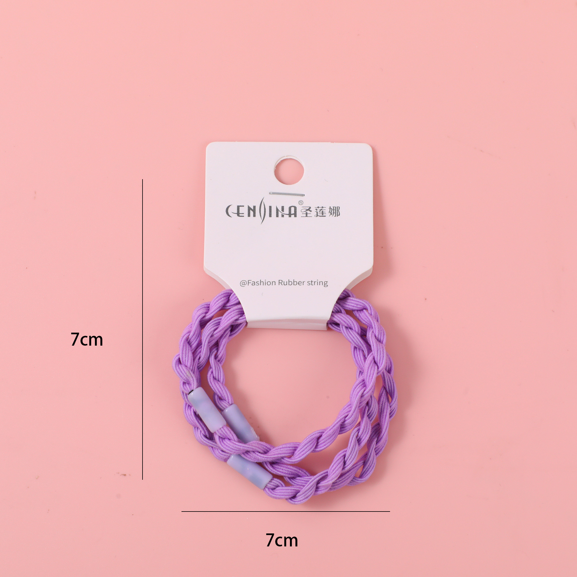 Wrap 3 rubber bands