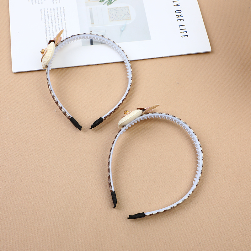 Houndstooth Series Fabric Headband-9