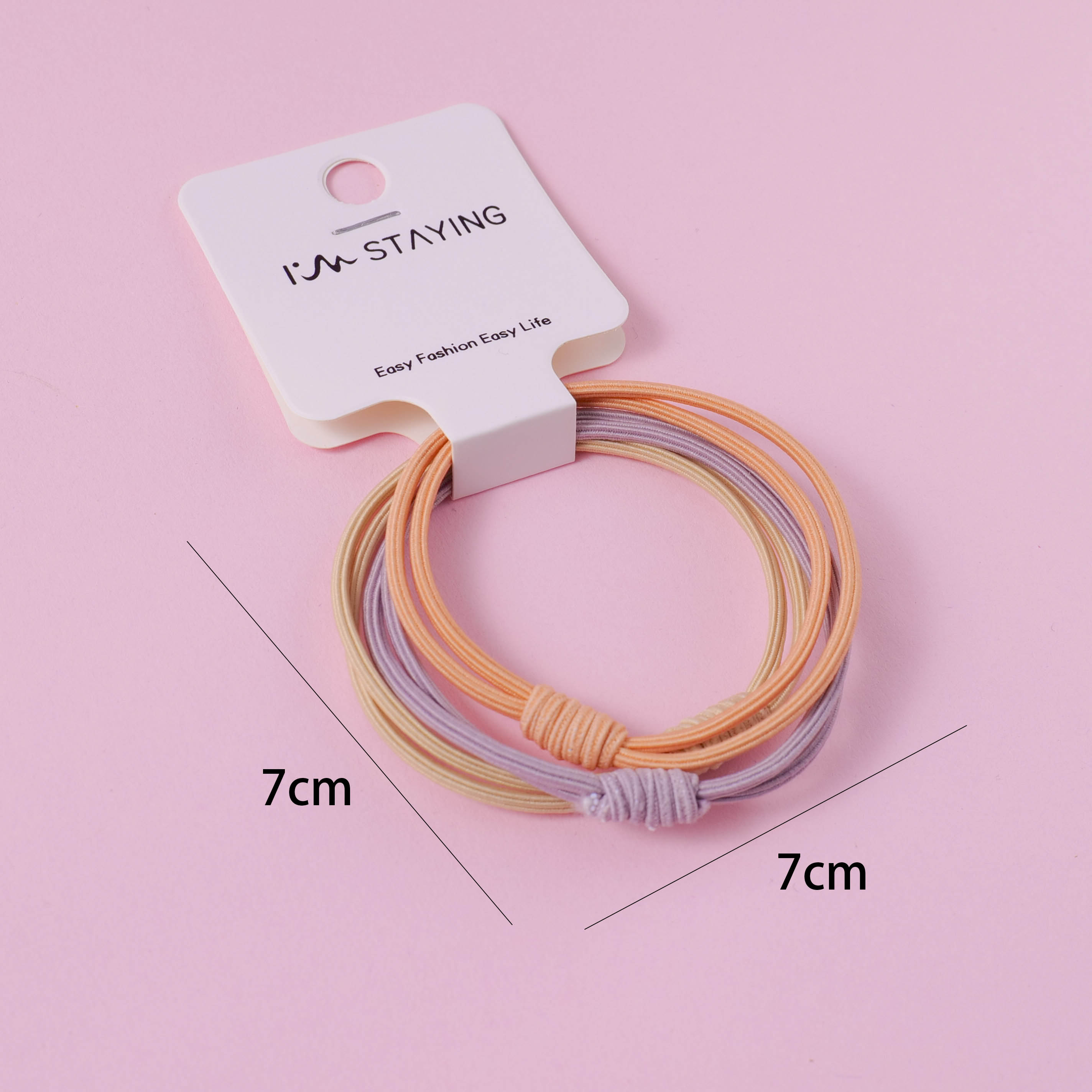 Knot rubber band 3pcs