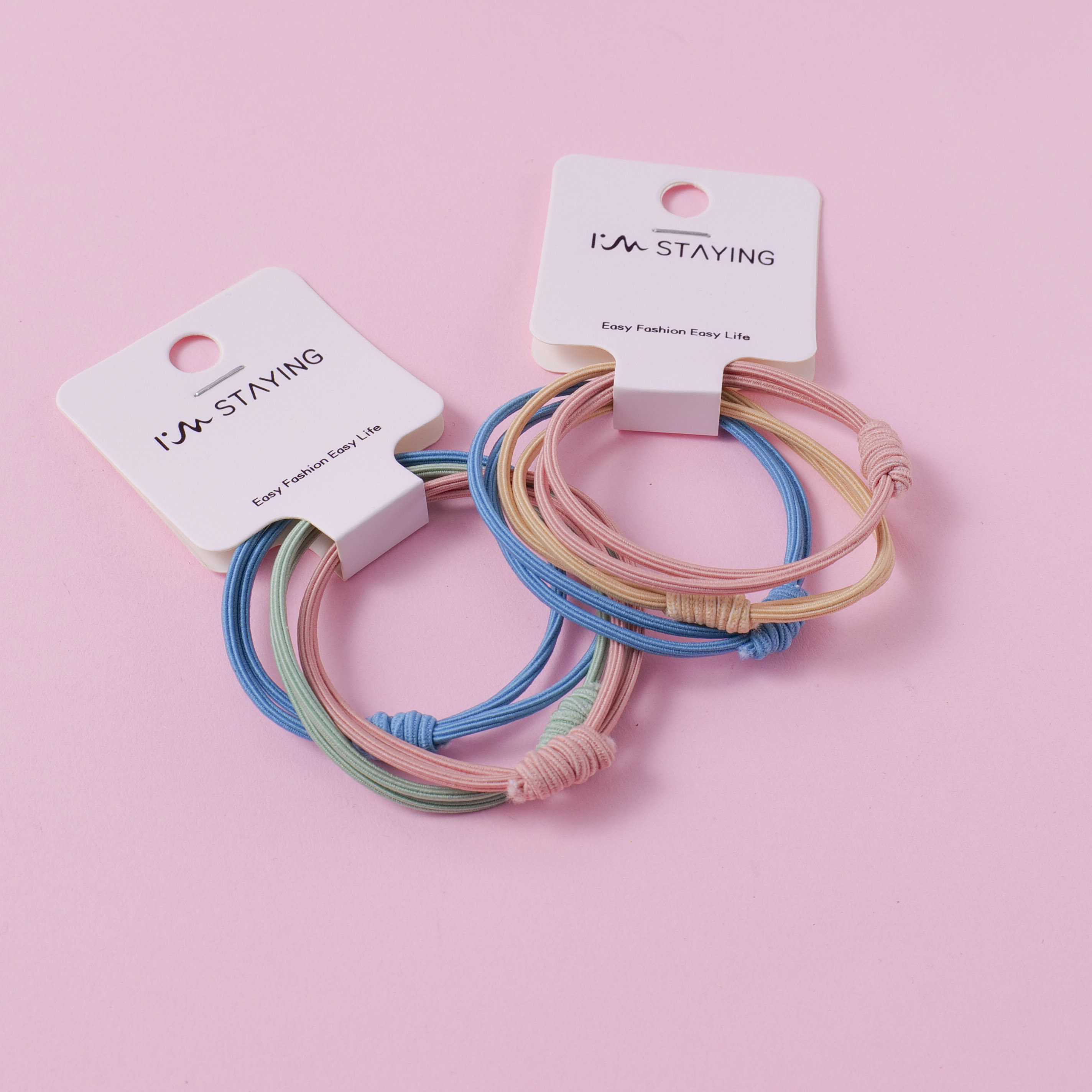 Knot rubber band 3pcs