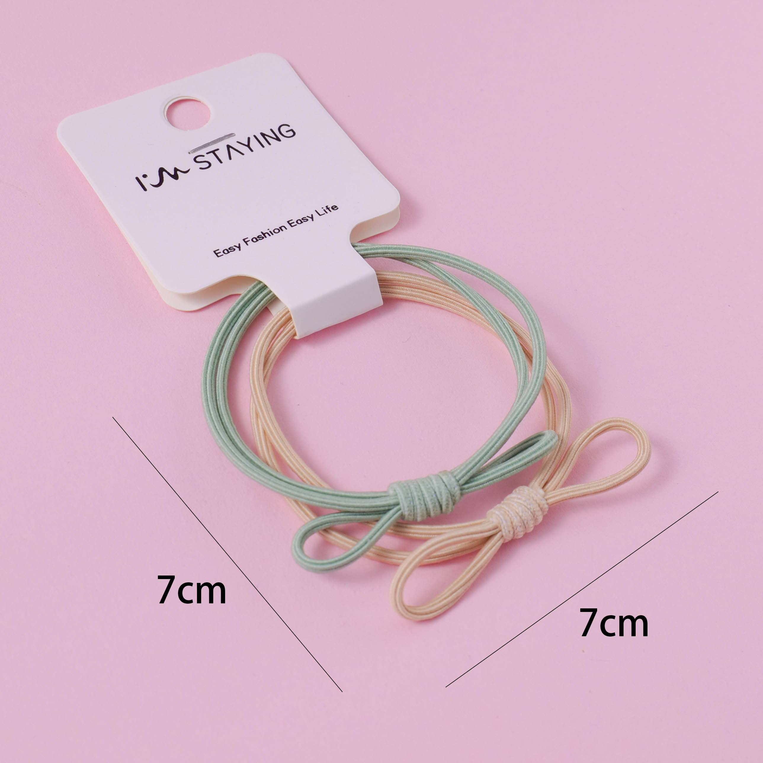 Bowknot rubber band 2pcs