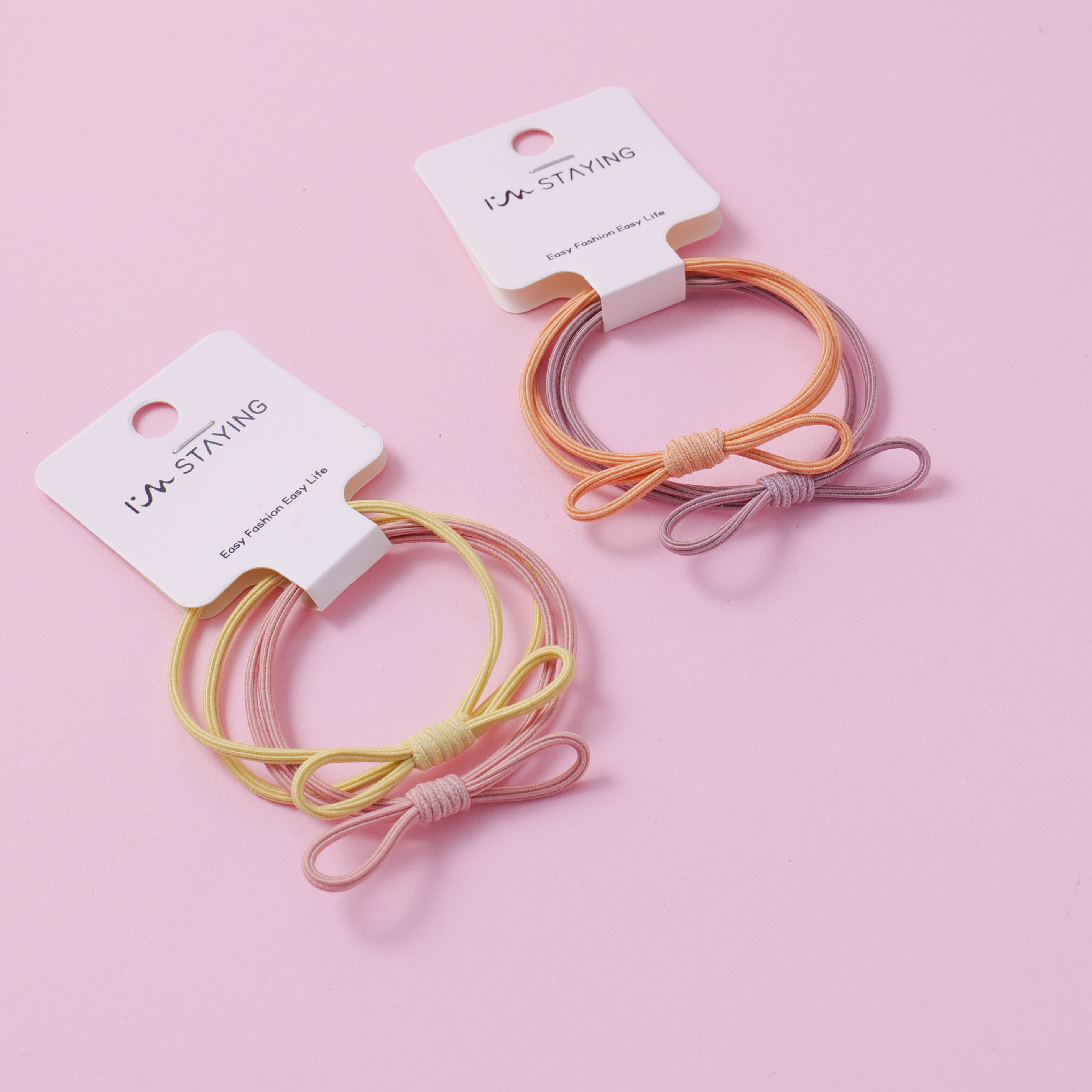 Bowknot rubber band 2pcs
