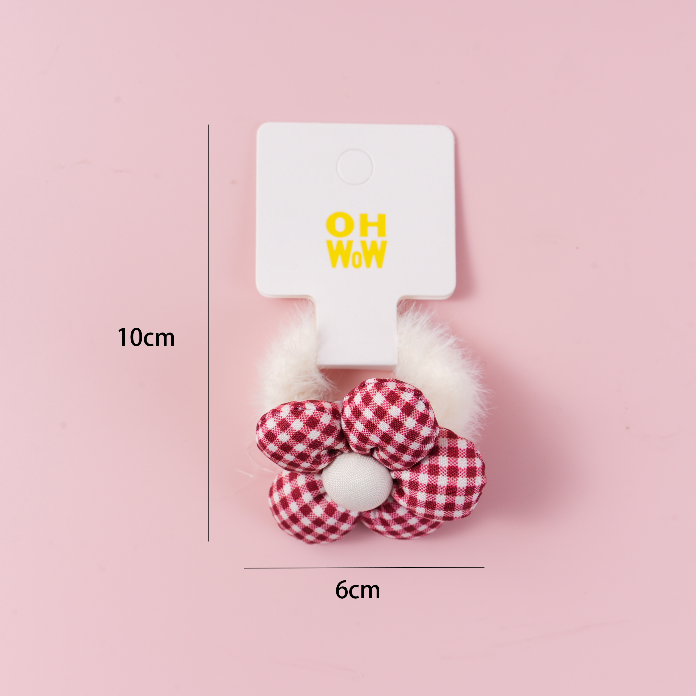 Sunflower Fabric Hair Tie - 1