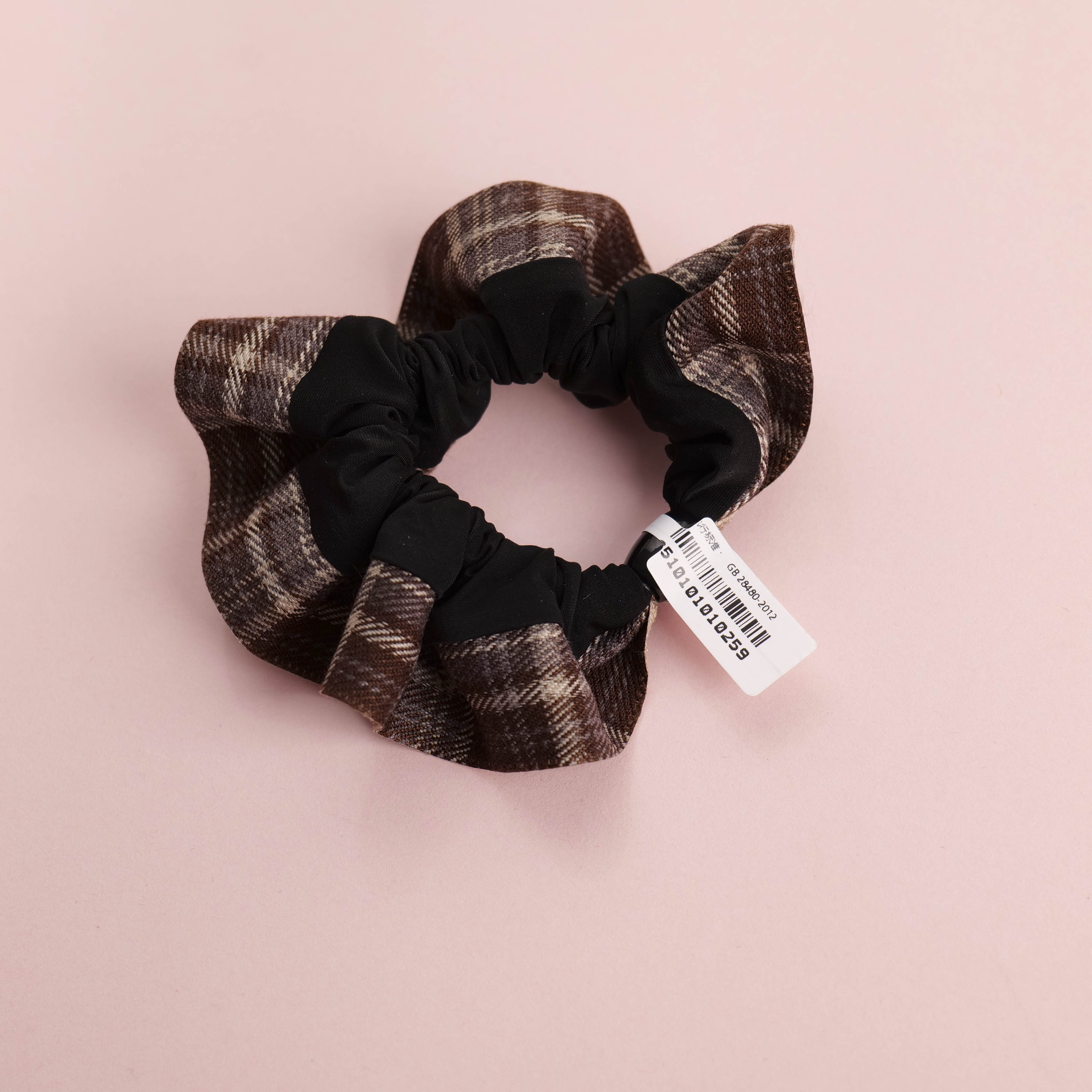 Plaid Ruffle Fashion Hair Tie
