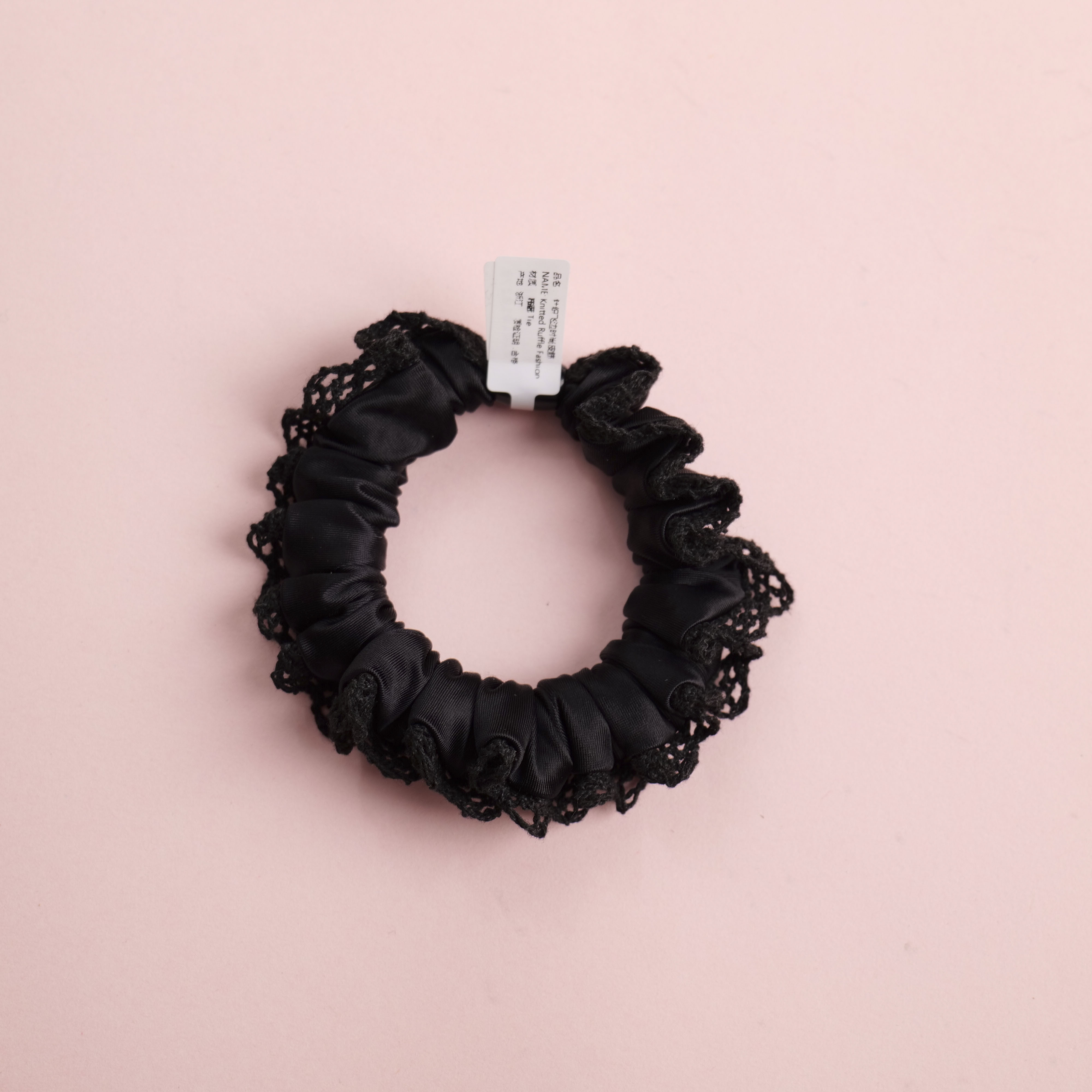 Knitted Ruffle Fashion Hair Tie