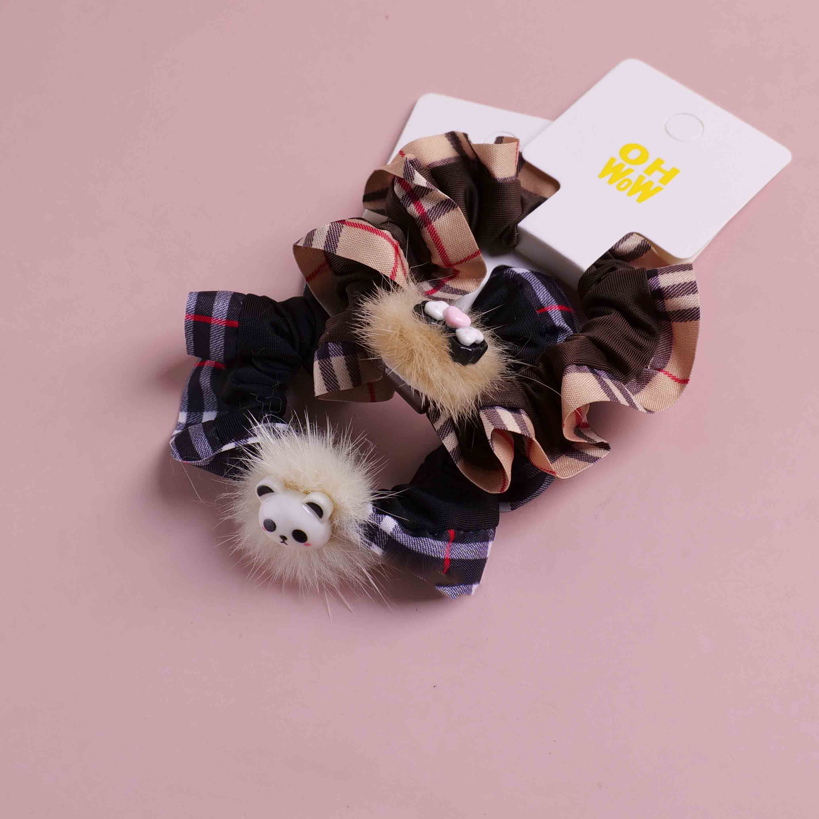 Pom-Pom Series Fashion Hair Tie 2pcs-3