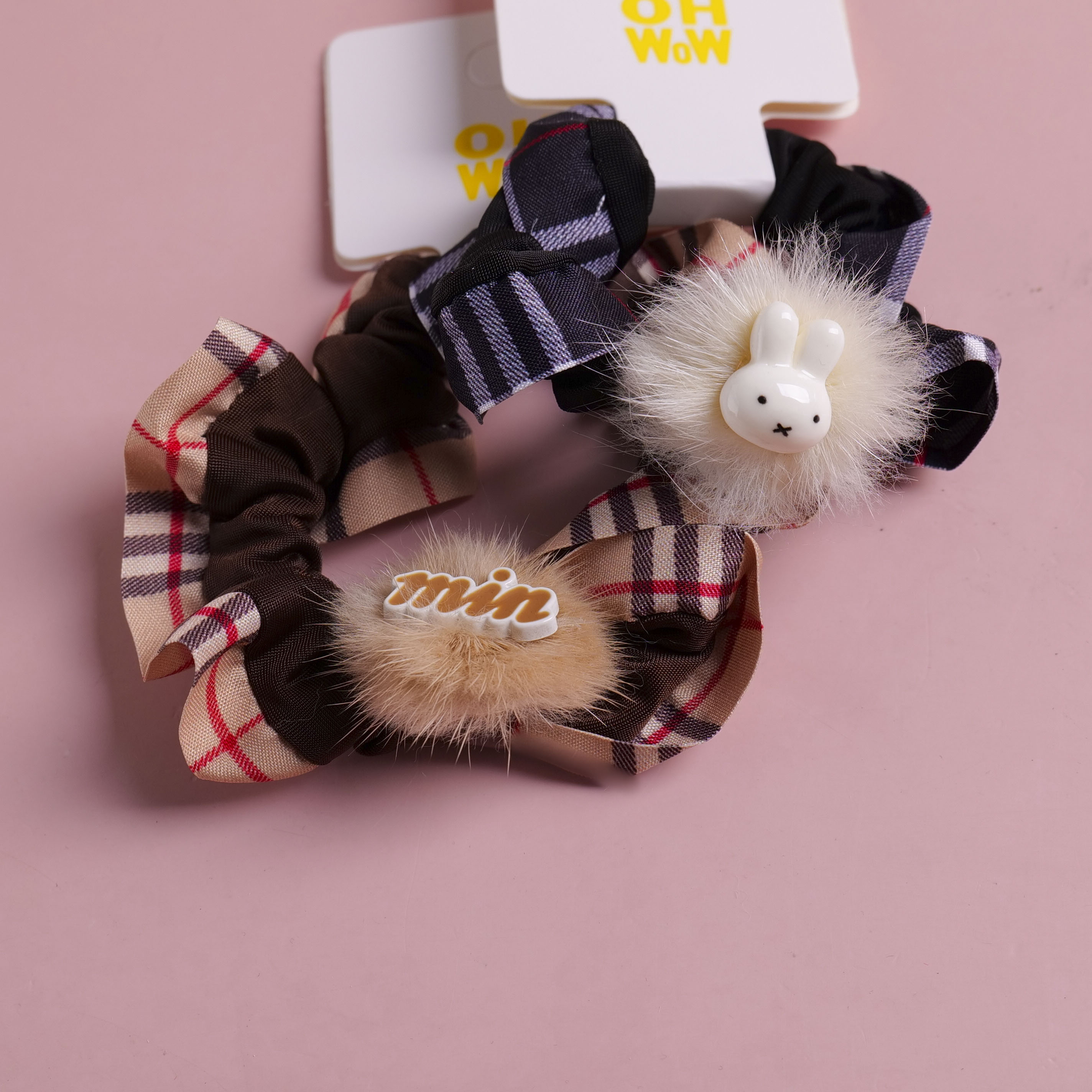 Pom-Pom Series Fashion Hair Tie 2pcs-4