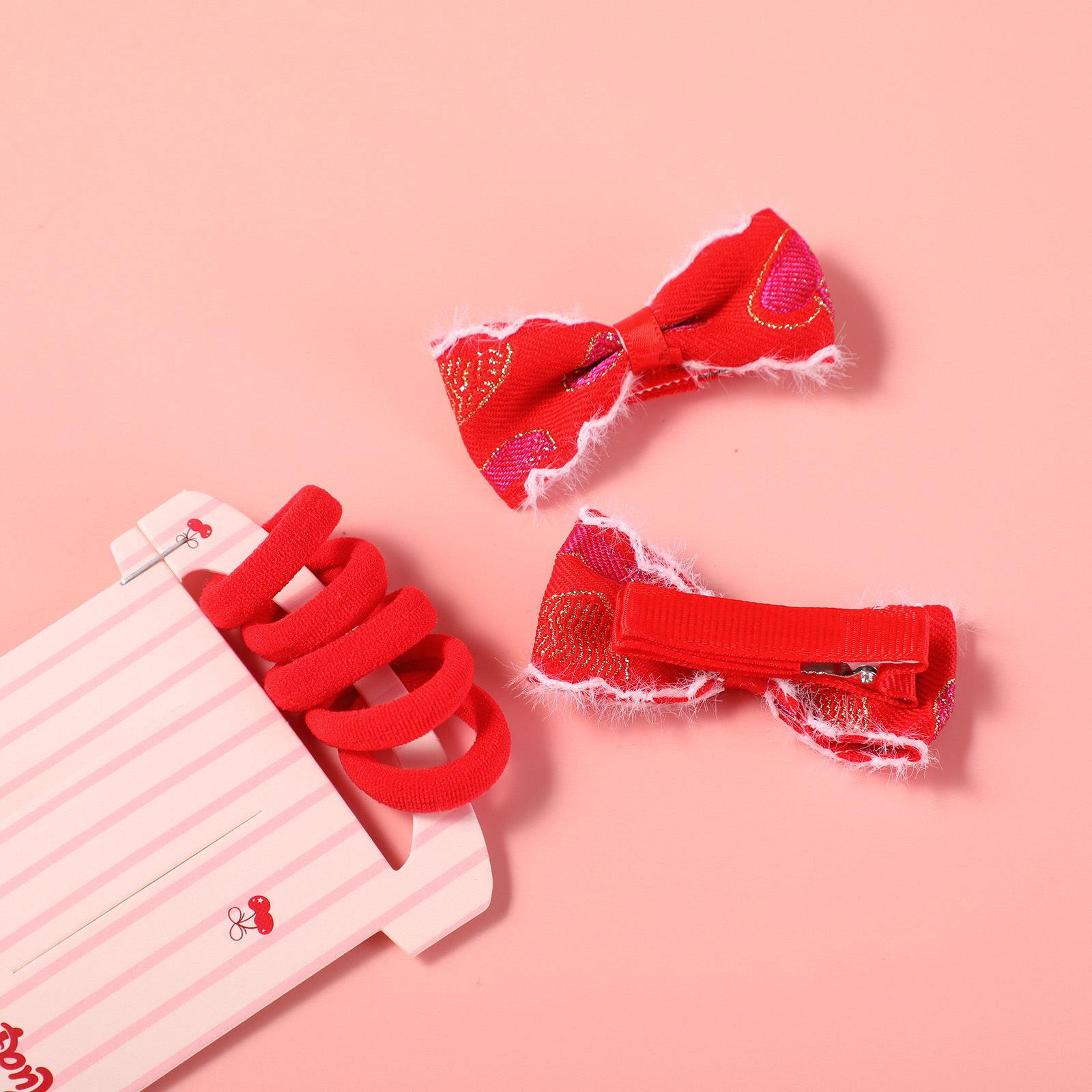 New Year Series Hair Accessories Set - 8