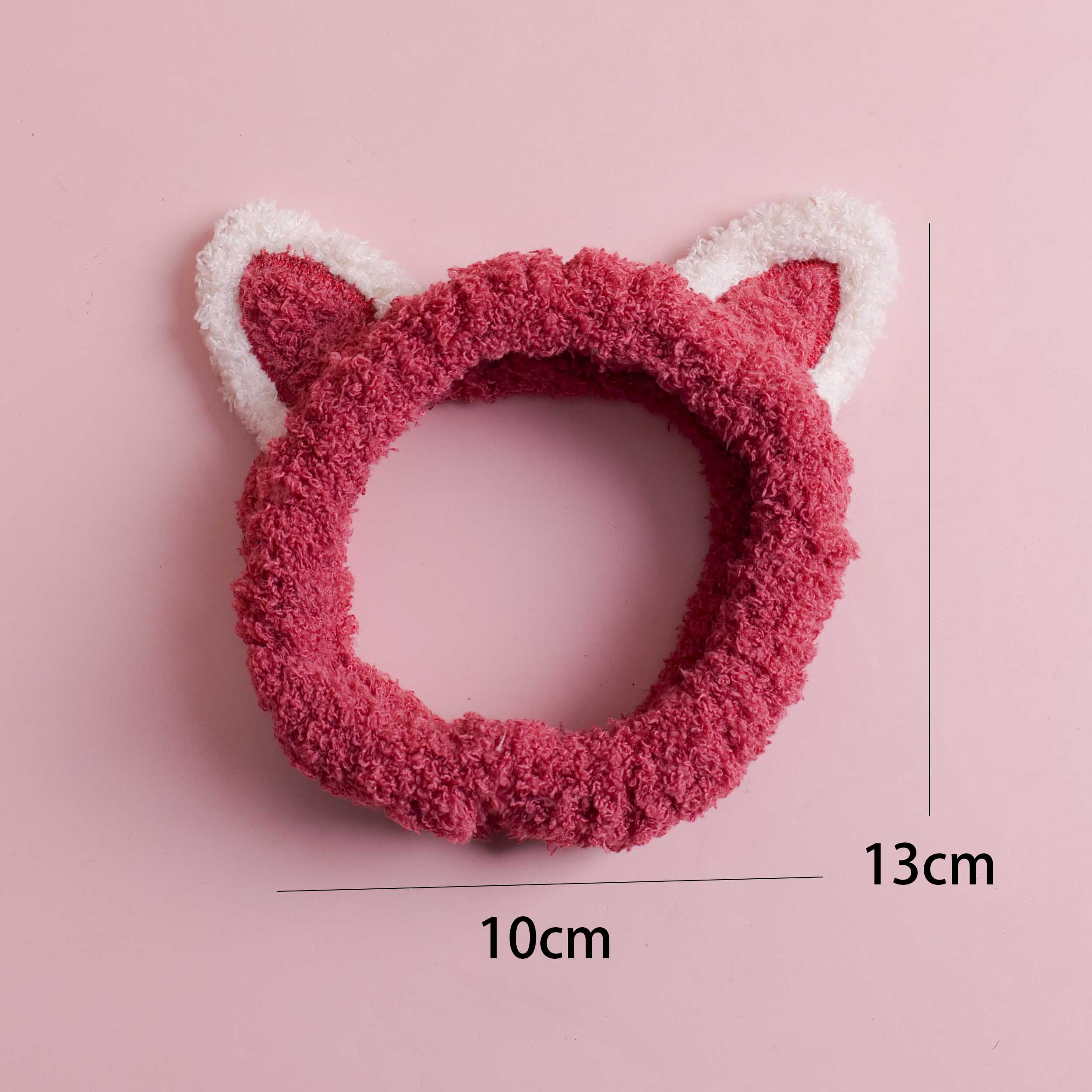 Two-Tone Cat Ear Headband - Mixed-color-1