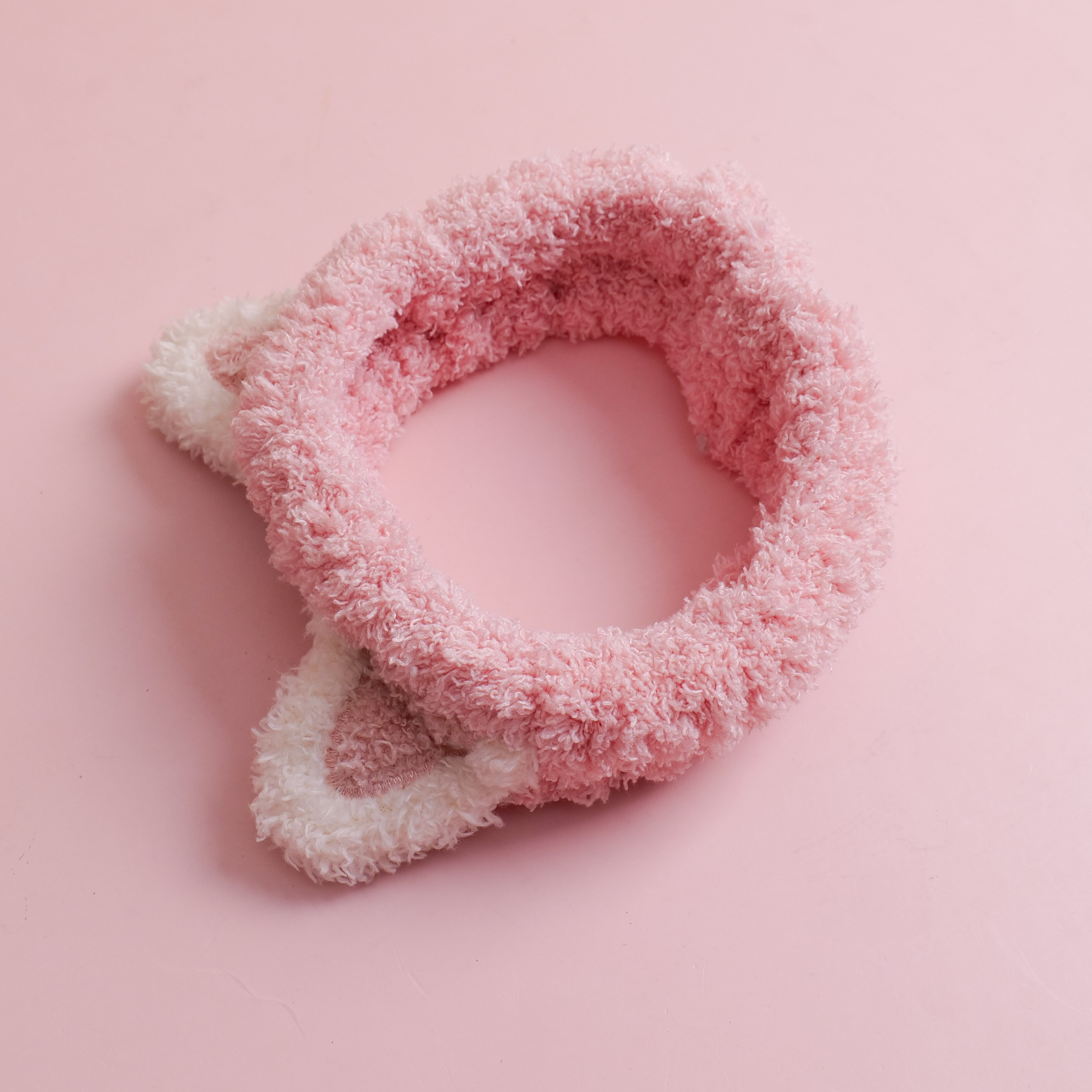 Two-Tone Cat Ear Headband - Mixed-color-1