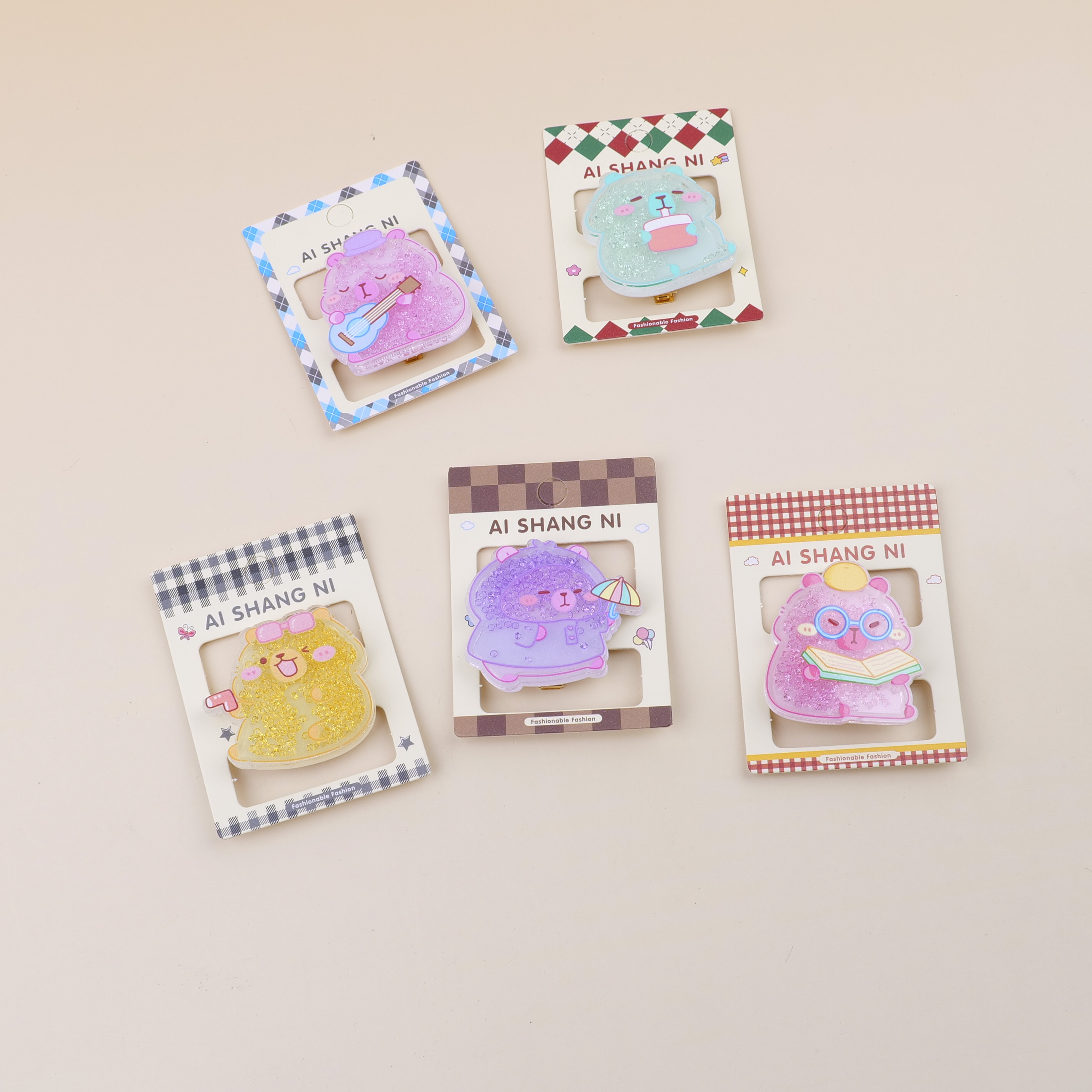 Kapibala series hair clip -2