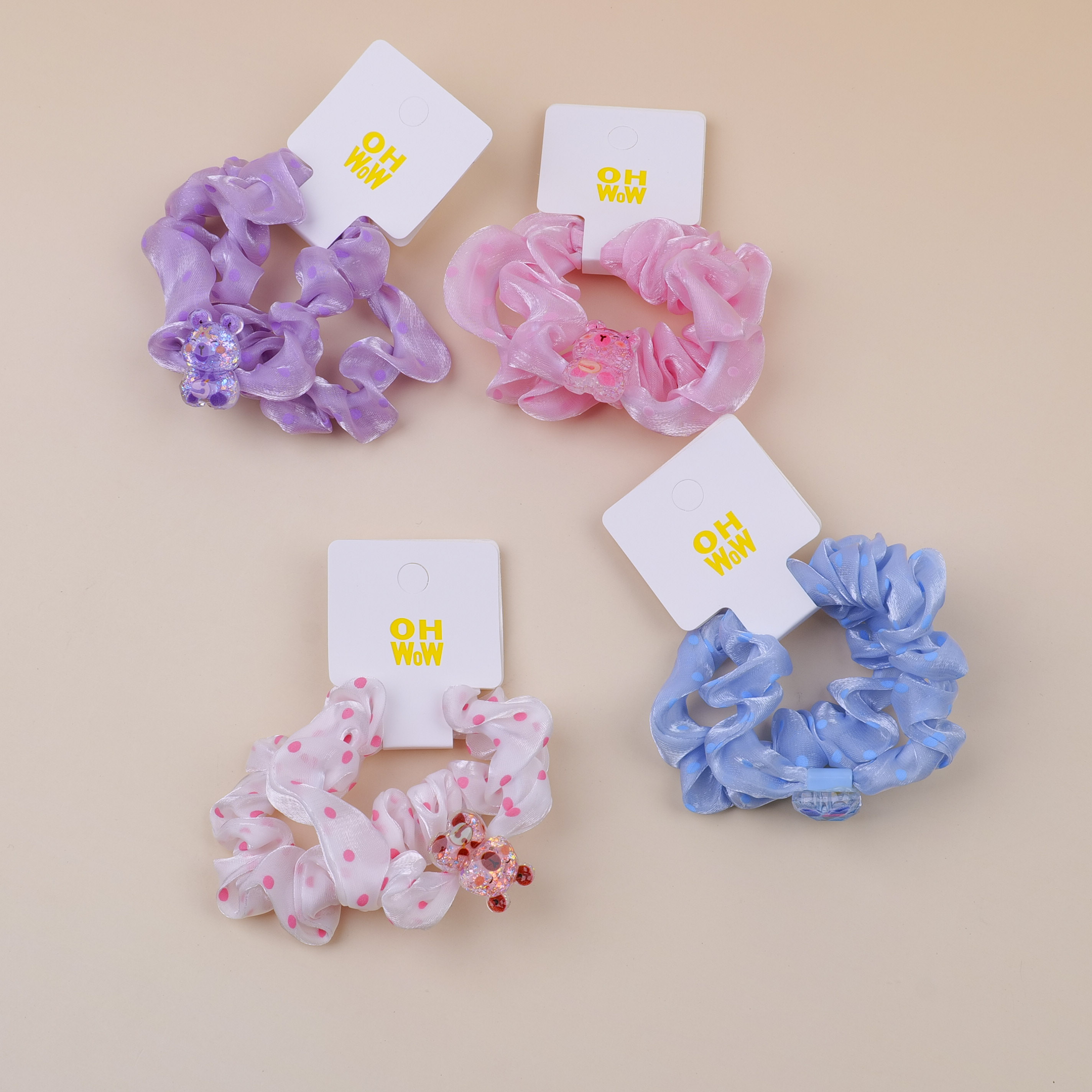New Sand Borer Fashion Hair Tie 2pcs-6