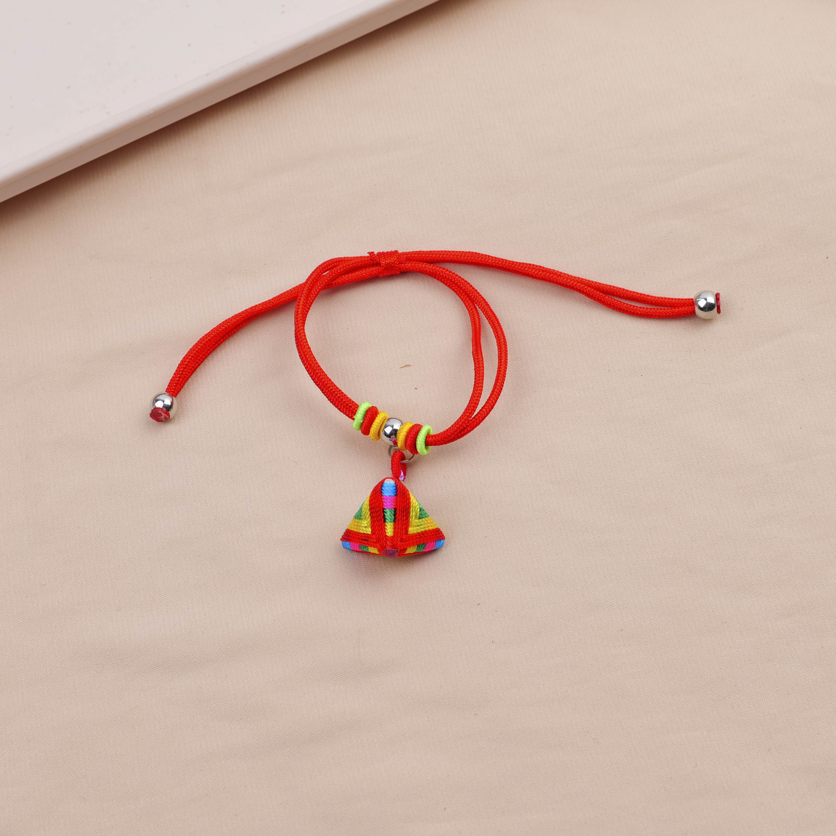 Double Red Seeds Red Bracelet