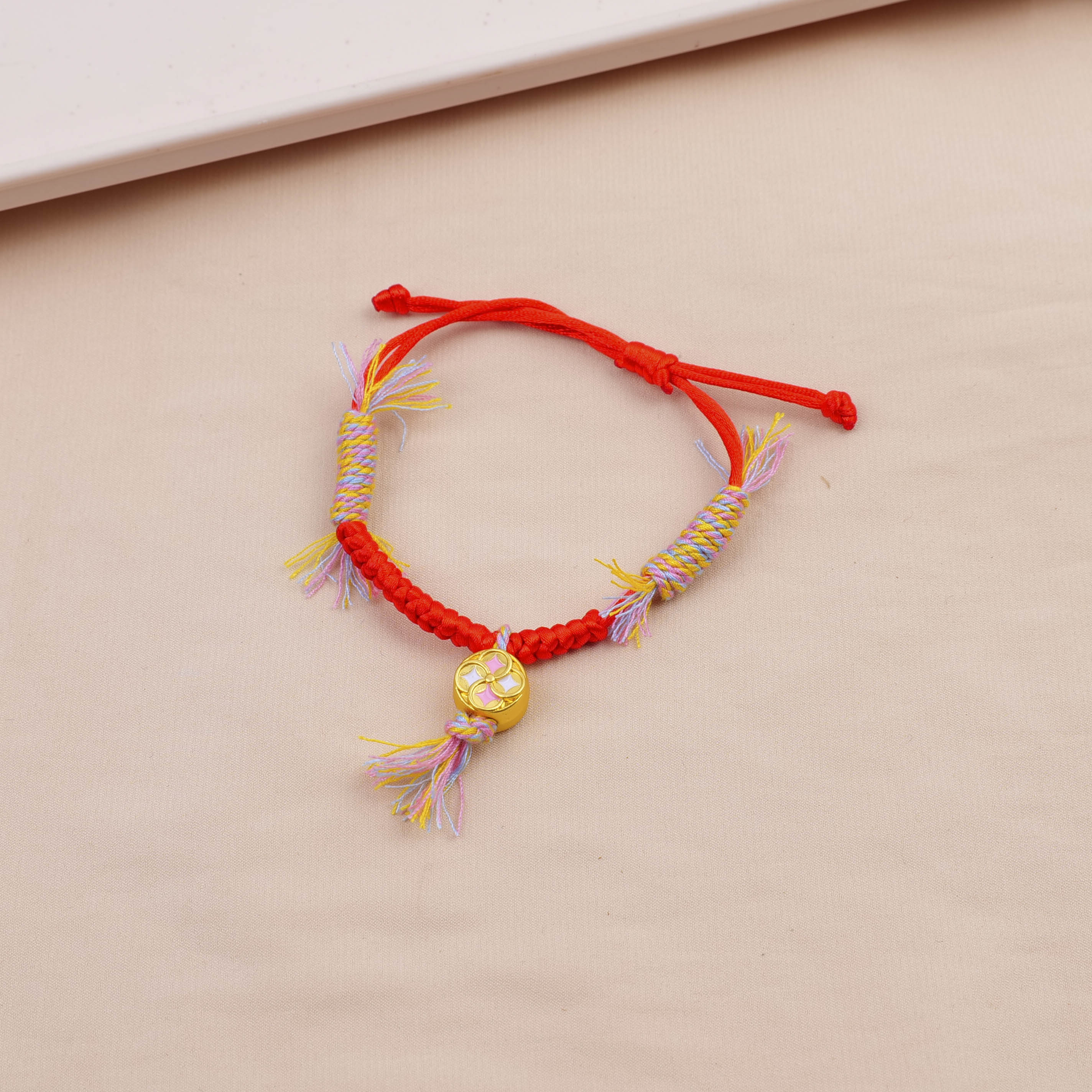 Pink Knot Wealth from All Directions Bracelet
