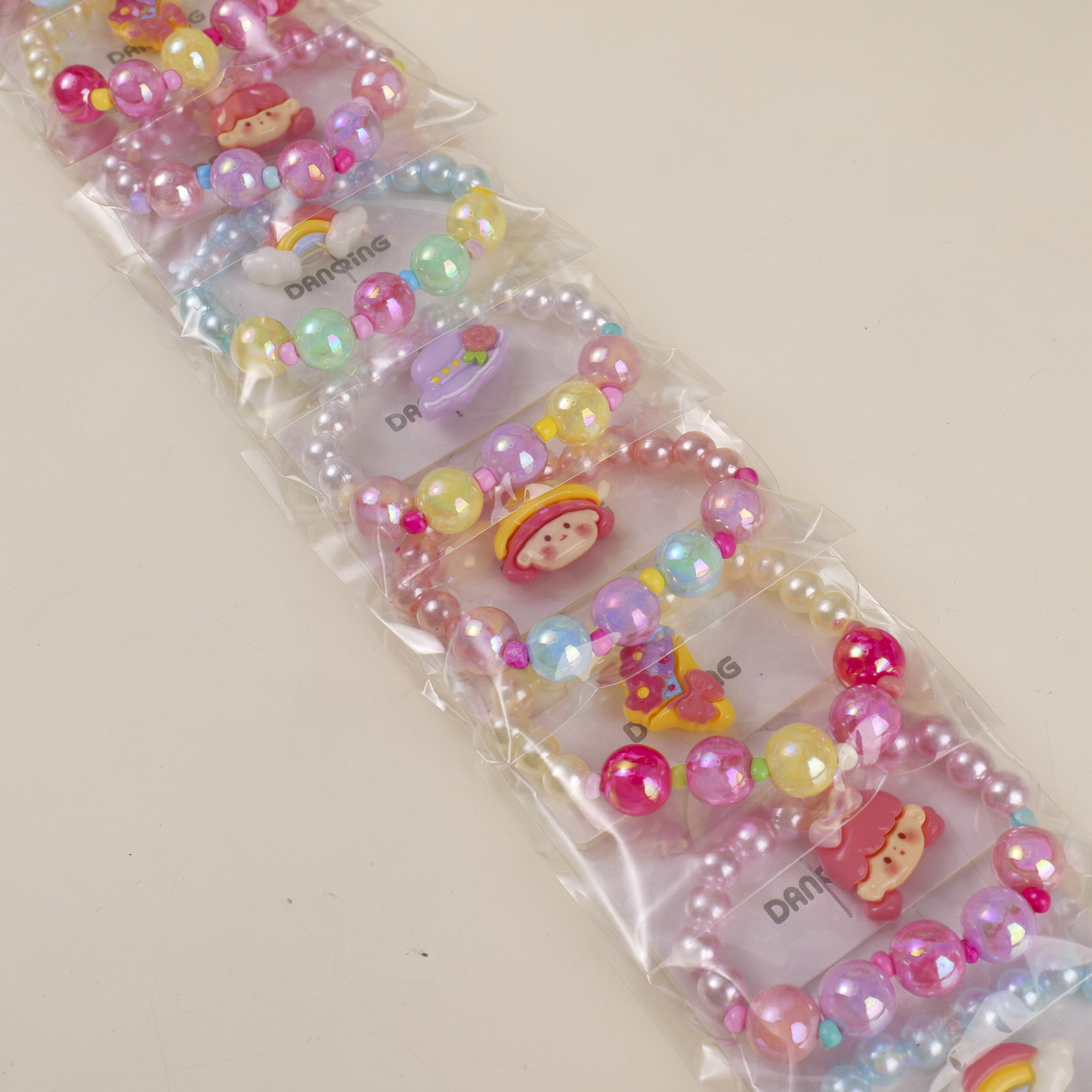 Iridescent Pearl Series Kids Bracelet - 6