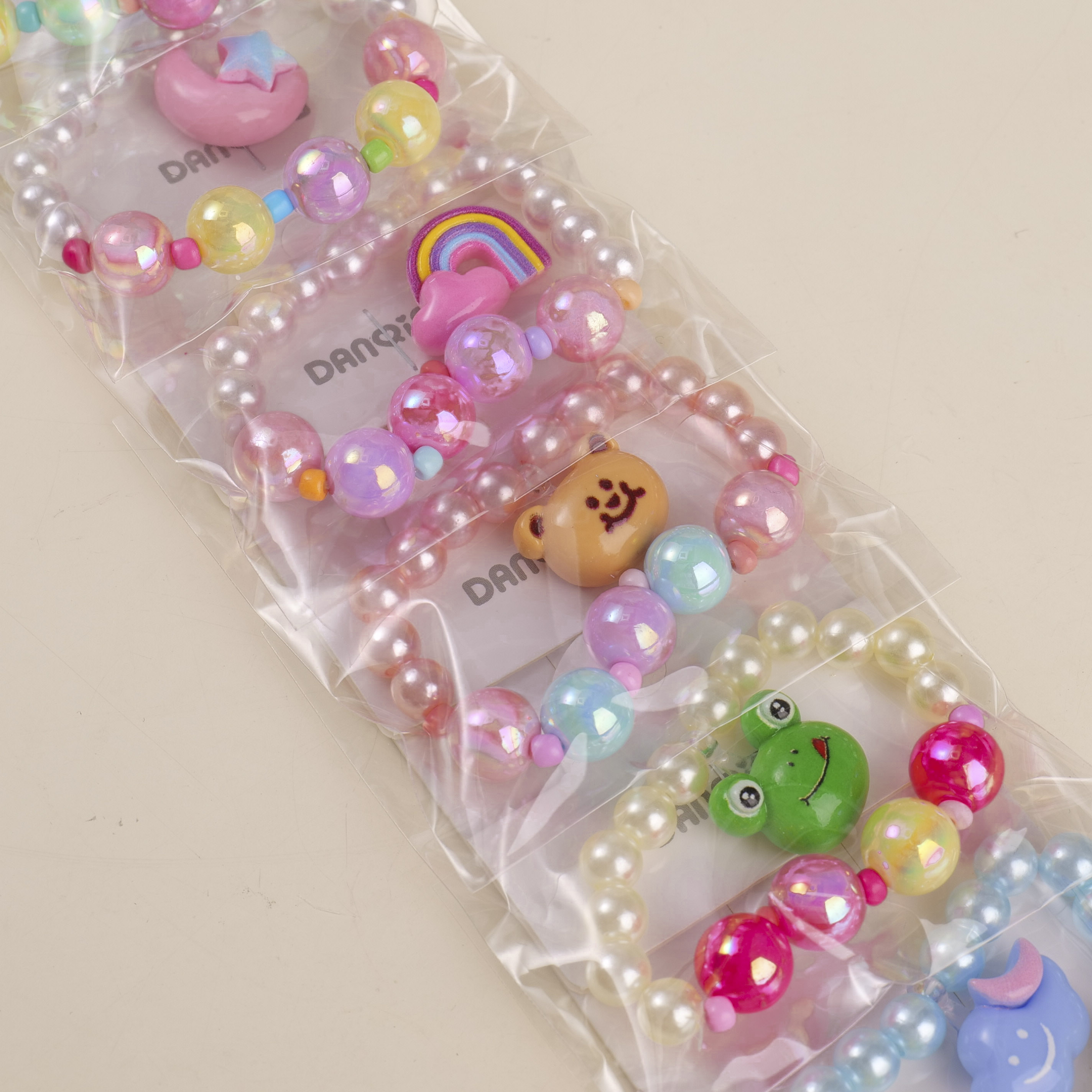 Iridescent Pearl Series Kids Bracelet - 8
