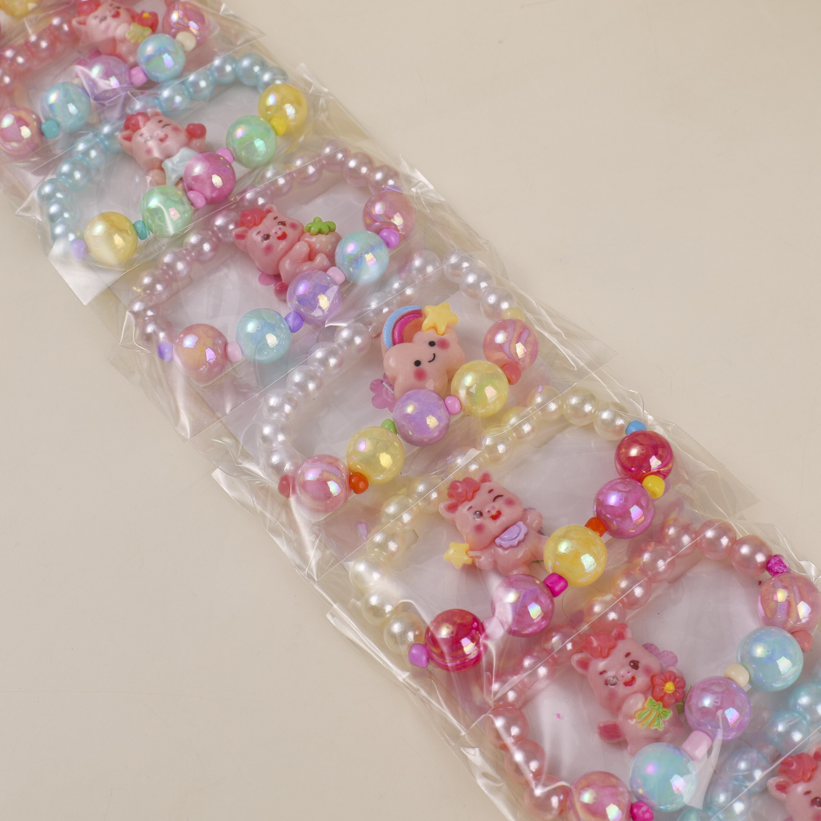 Pearl Cartoon Kids Bracelet - 2