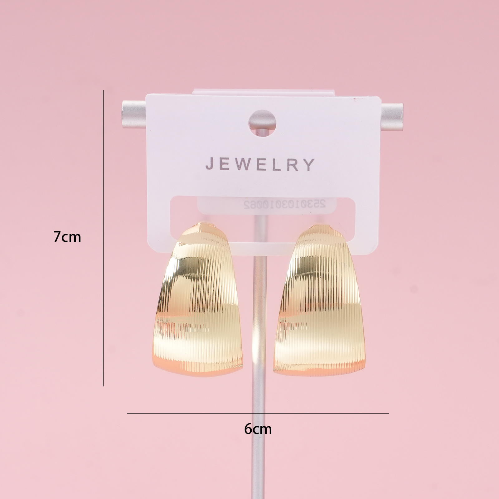 Gold Fine-Line Luxury Earrings