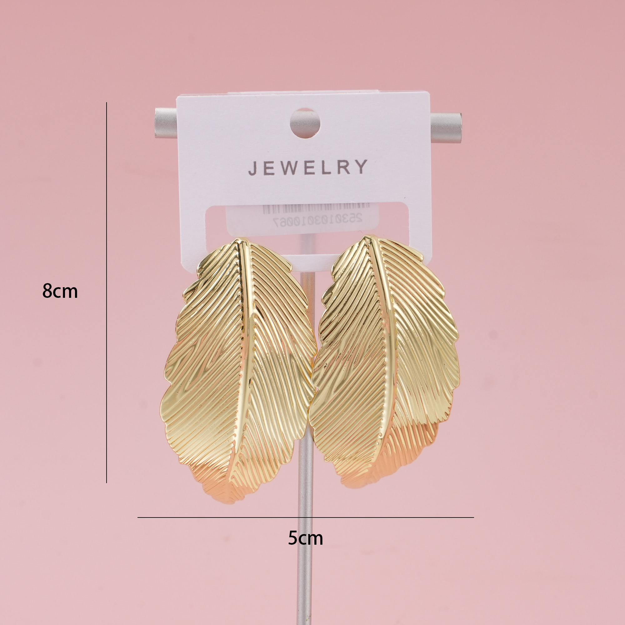 Gold Leaf Luxury Earrings – 1