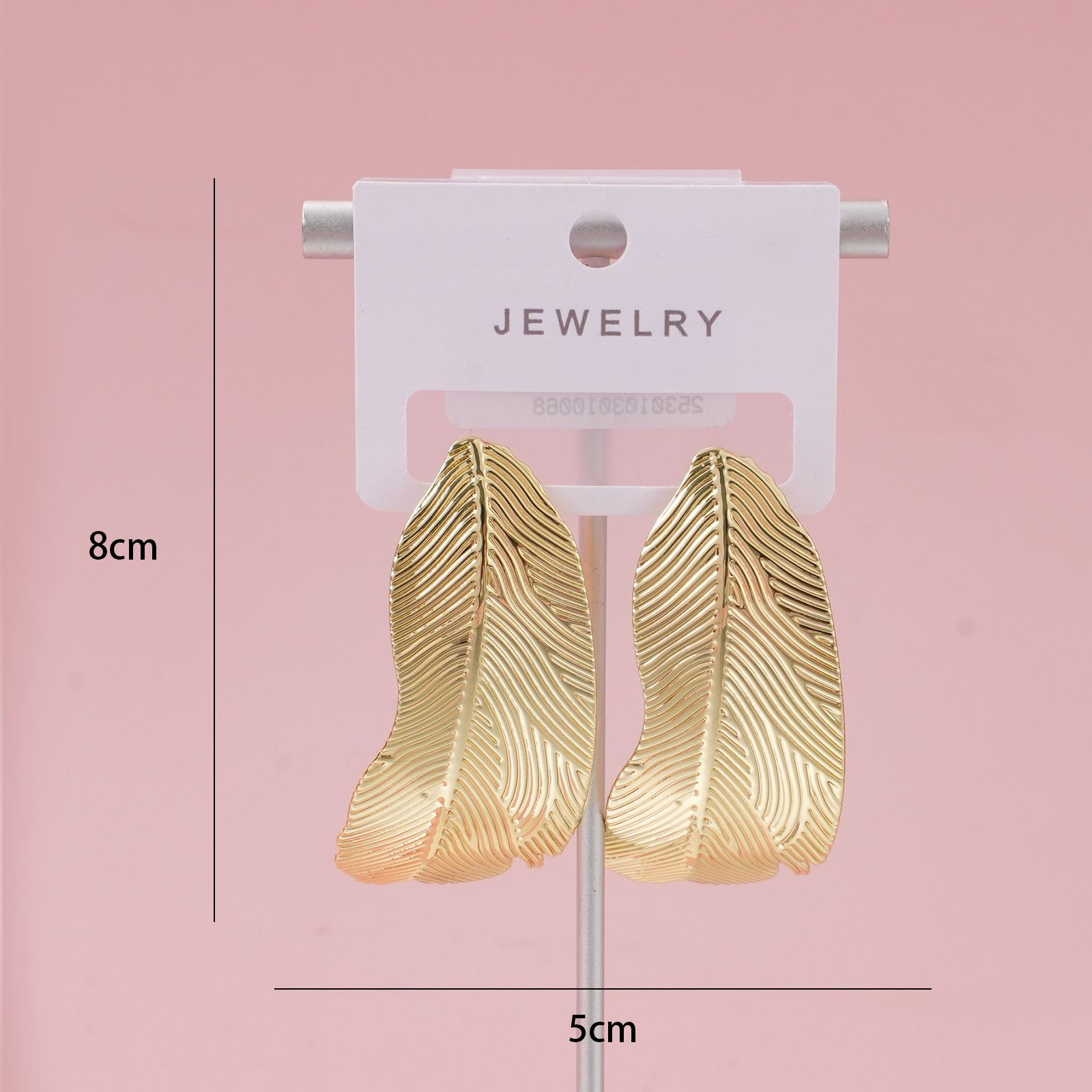Gold Leaf Luxury Earrings – 2