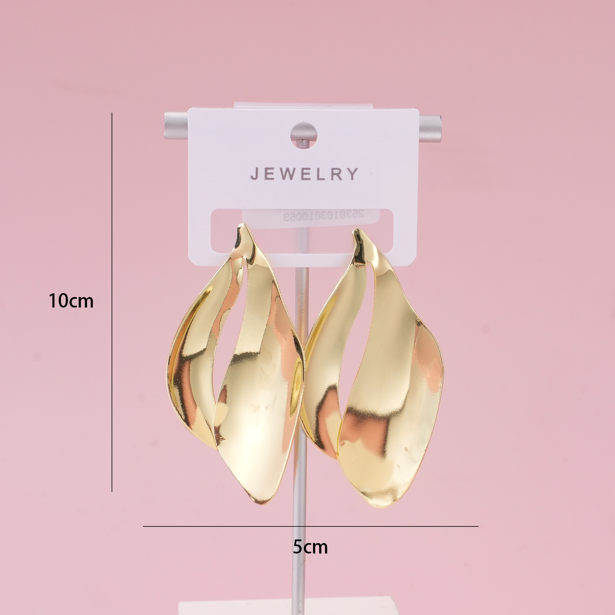 Gold Leaf Luxury Earrings – 3