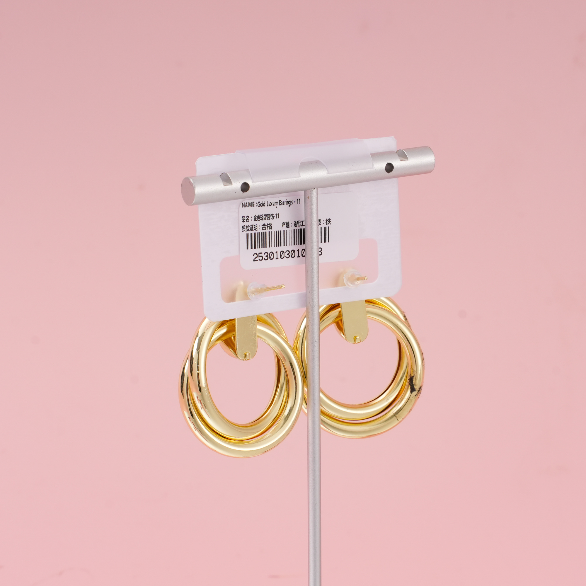 Gold Luxury Earrings – 11