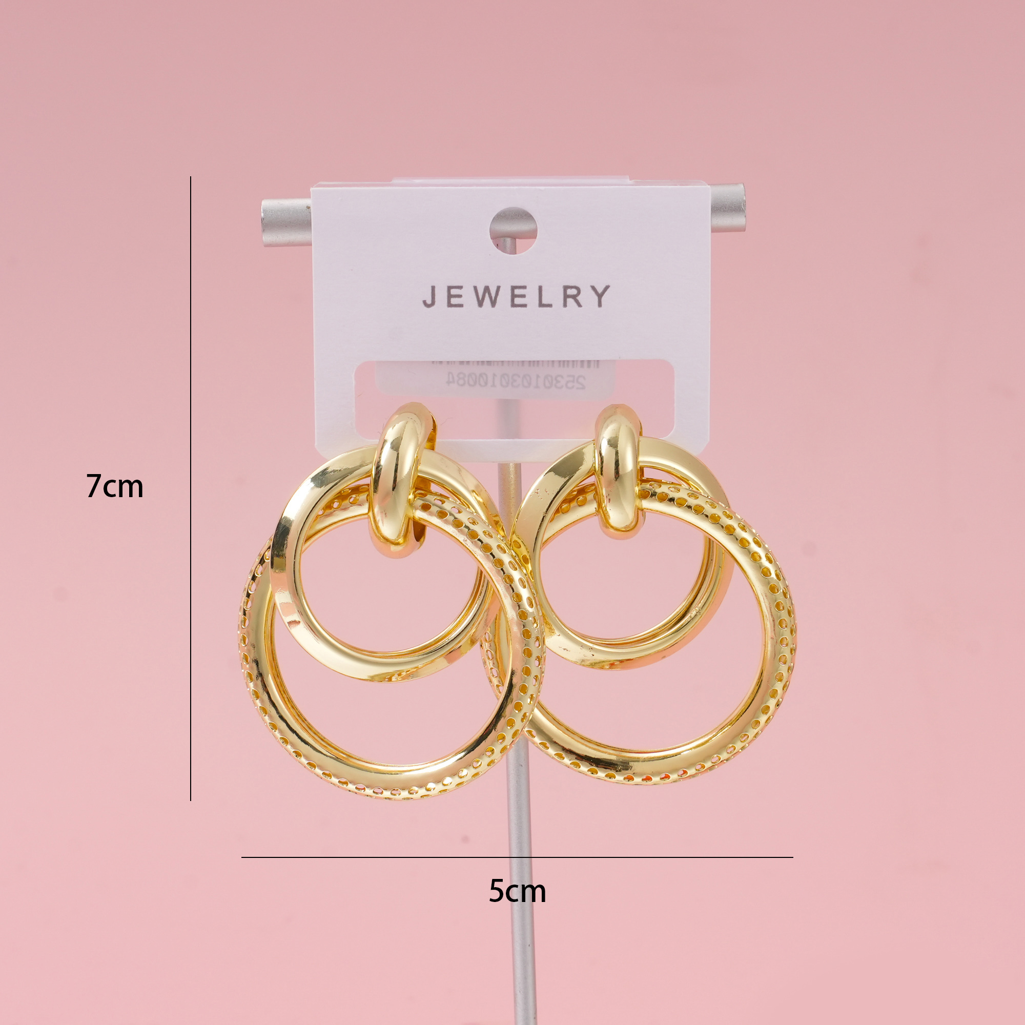 Gold Luxury Earrings – 12