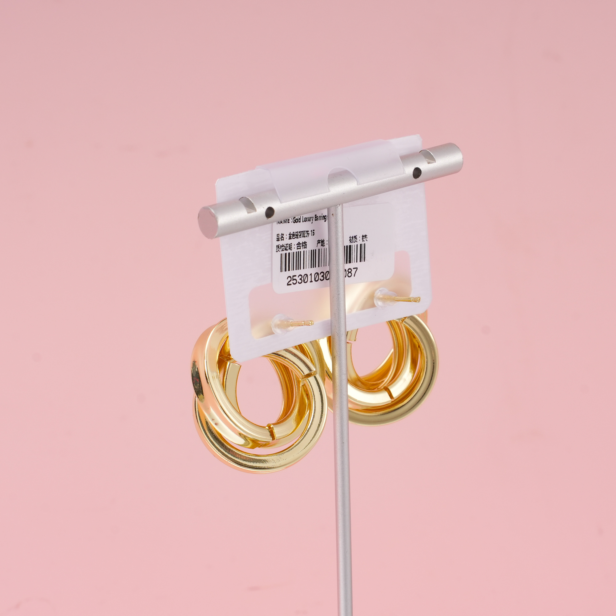 Gold Luxury Earrings – 15