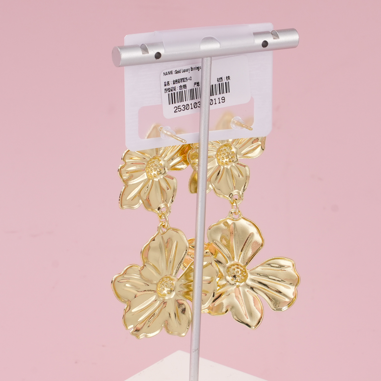 Gold Luxury Earrings – 42