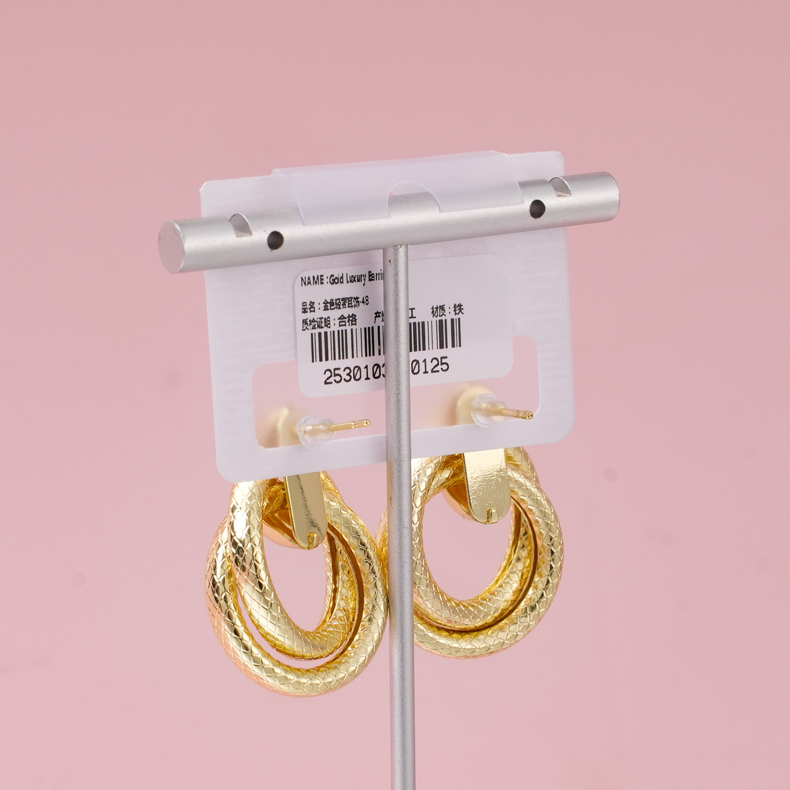 Gold Luxury Earrings – 48