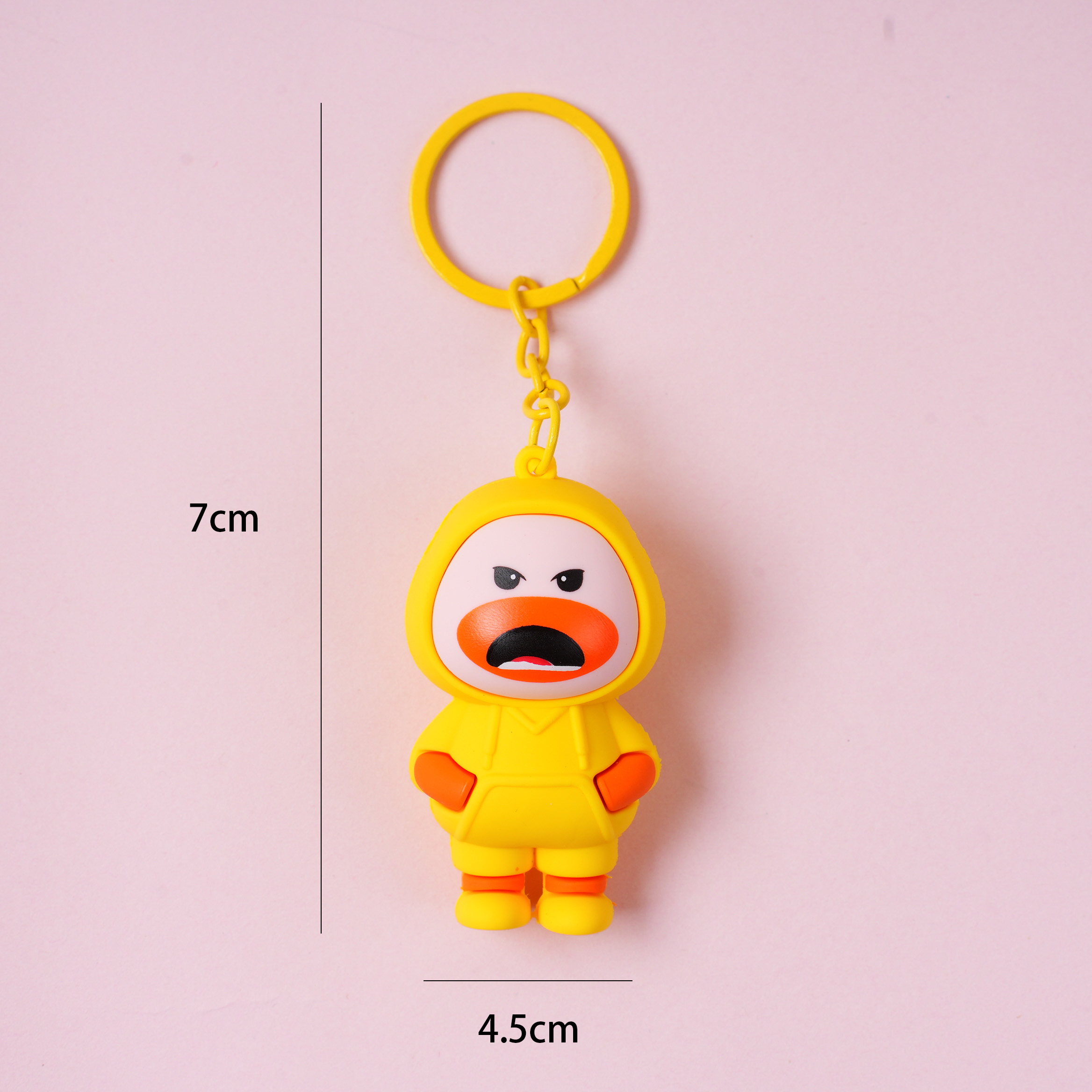 Colorful Four-Link Cartoon Keychain -1