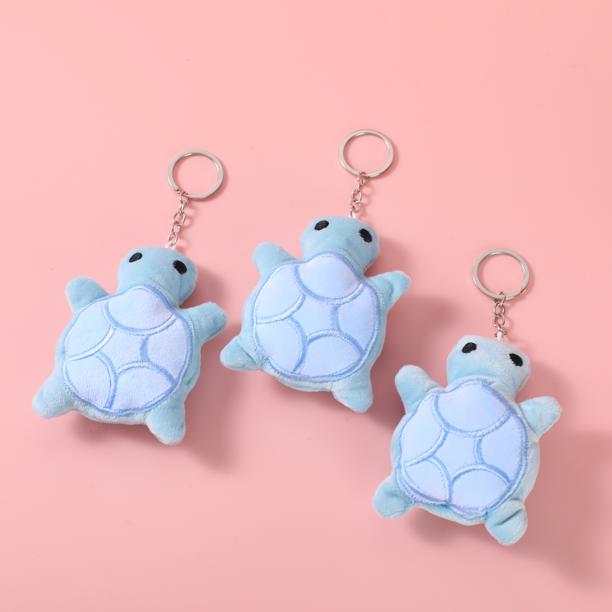 Gray Turtle Plush Charm