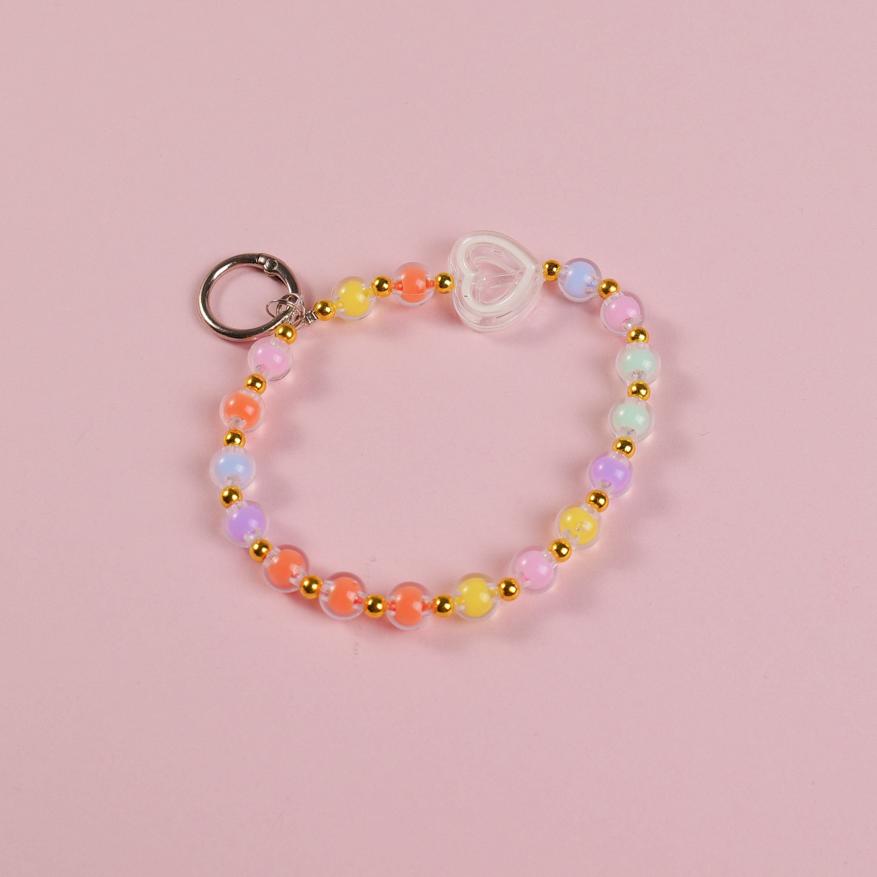 Hollow Peach Blossom Keychain