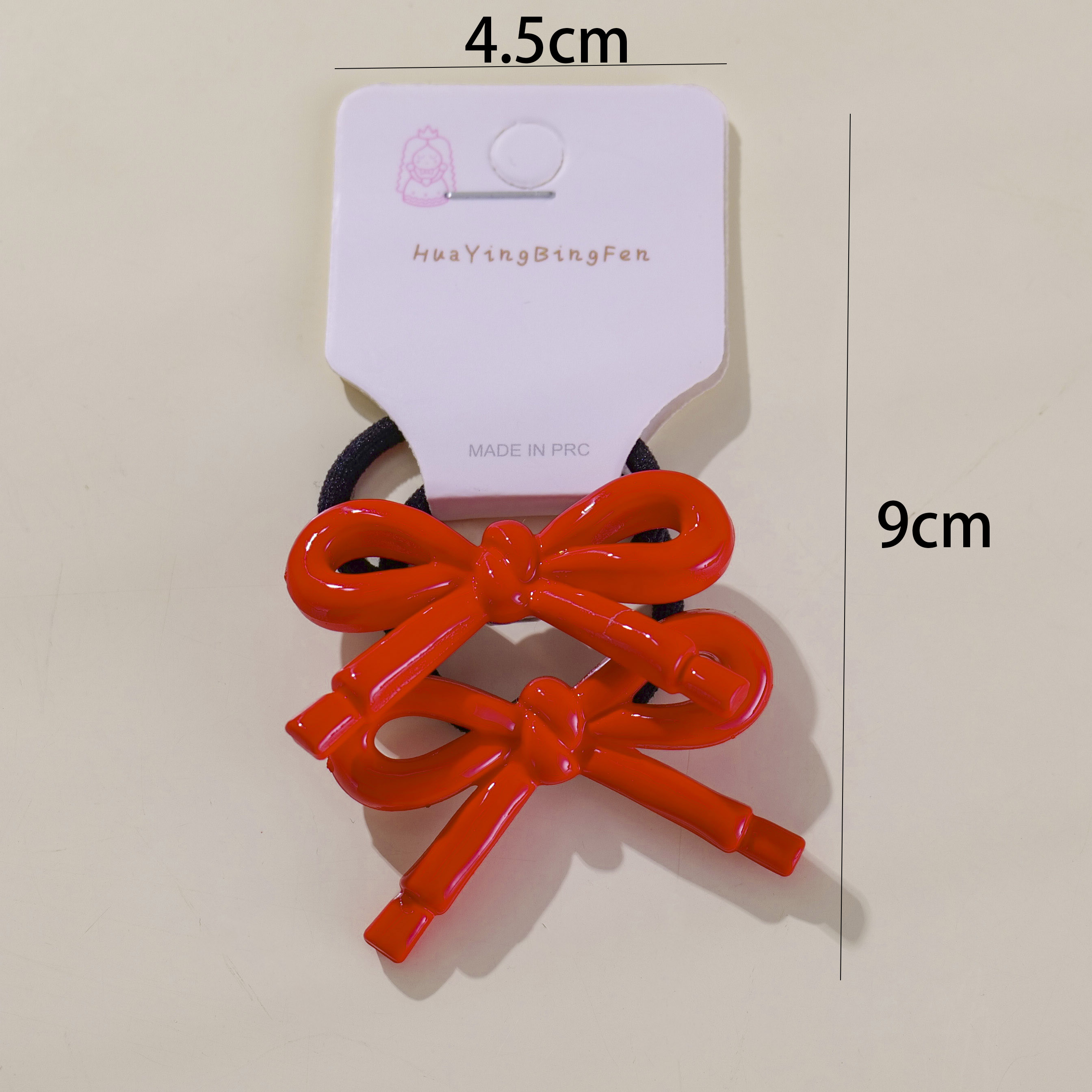 Bowknot Hair Ties 2pcs