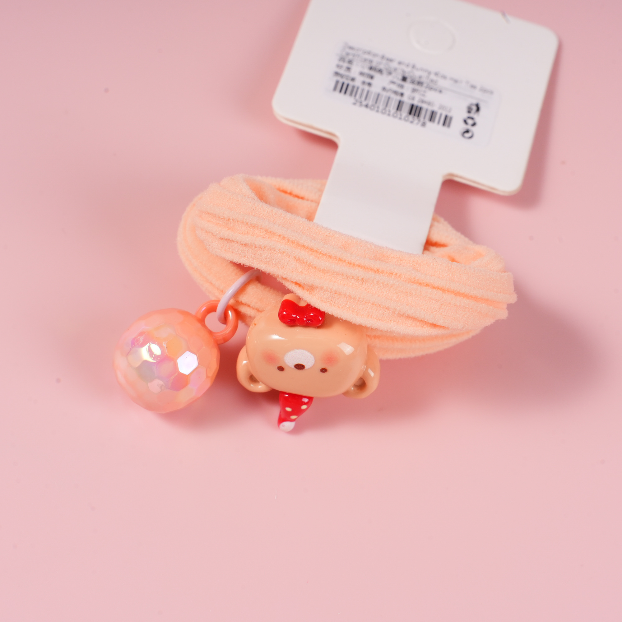 Bear and Bunny Kids Hair Ties 2pcs