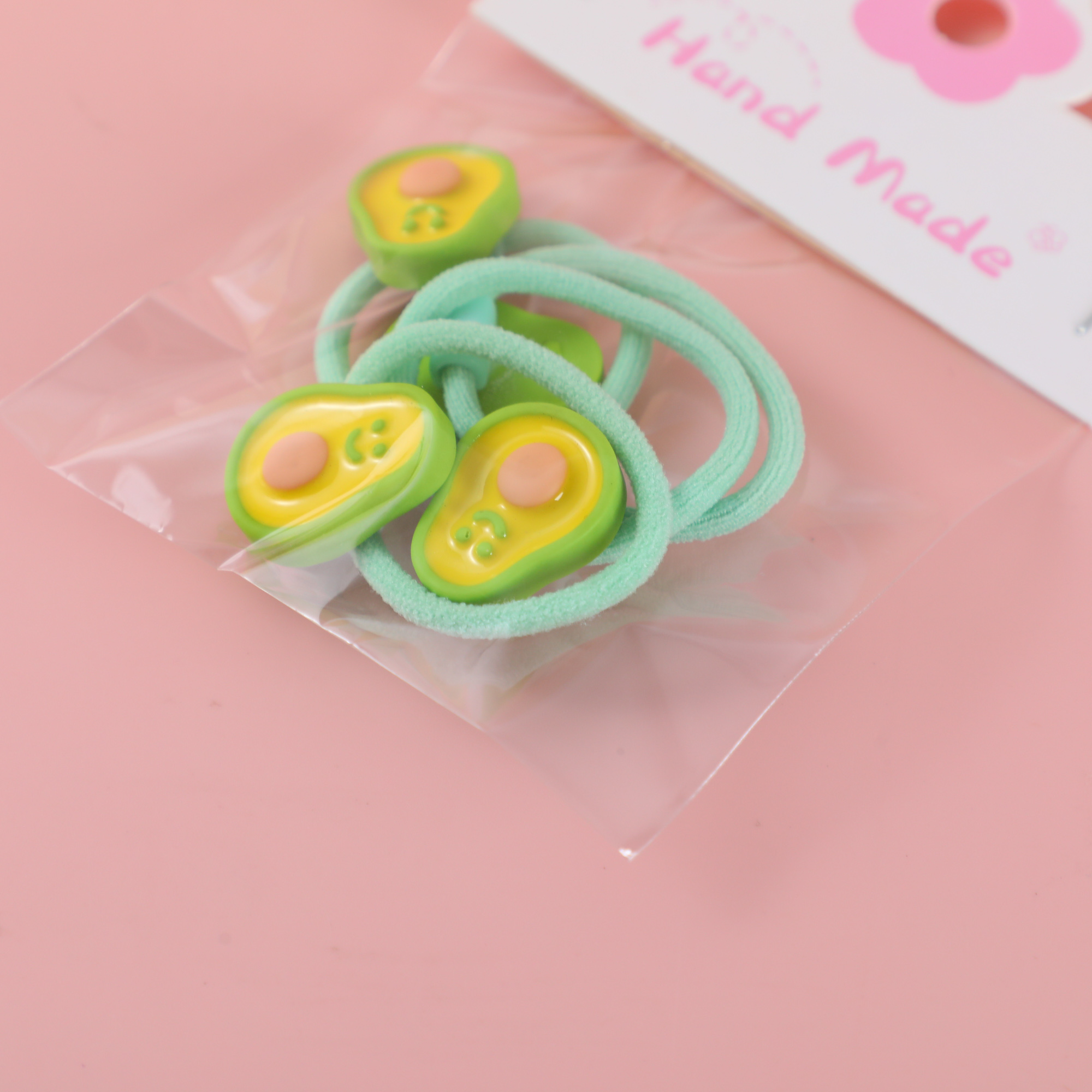 Fruit Series Children's Hair Ties 4pcs