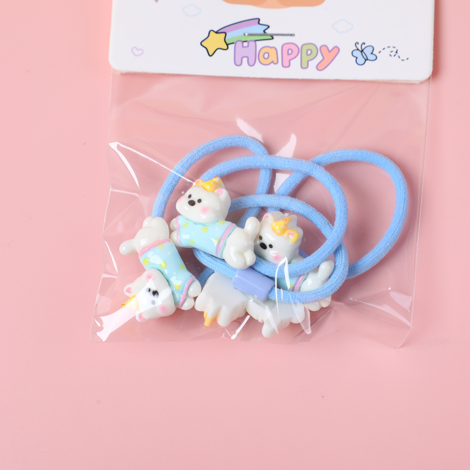 Cartoon Series Children's Hair Ties 4pcs