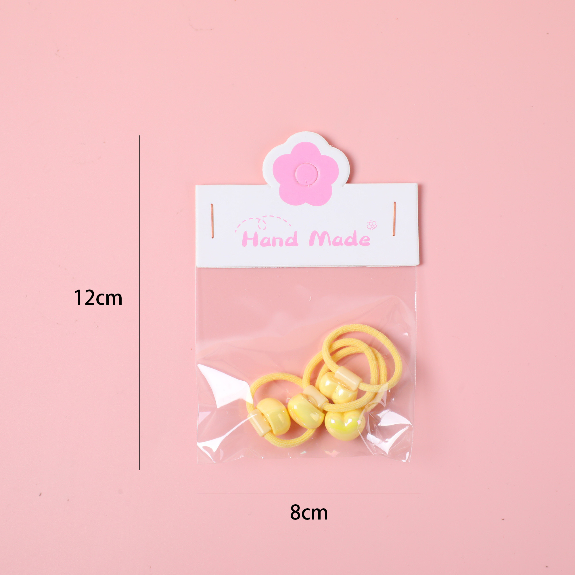 Electroplated Series Children's Hair Ties 4pcs