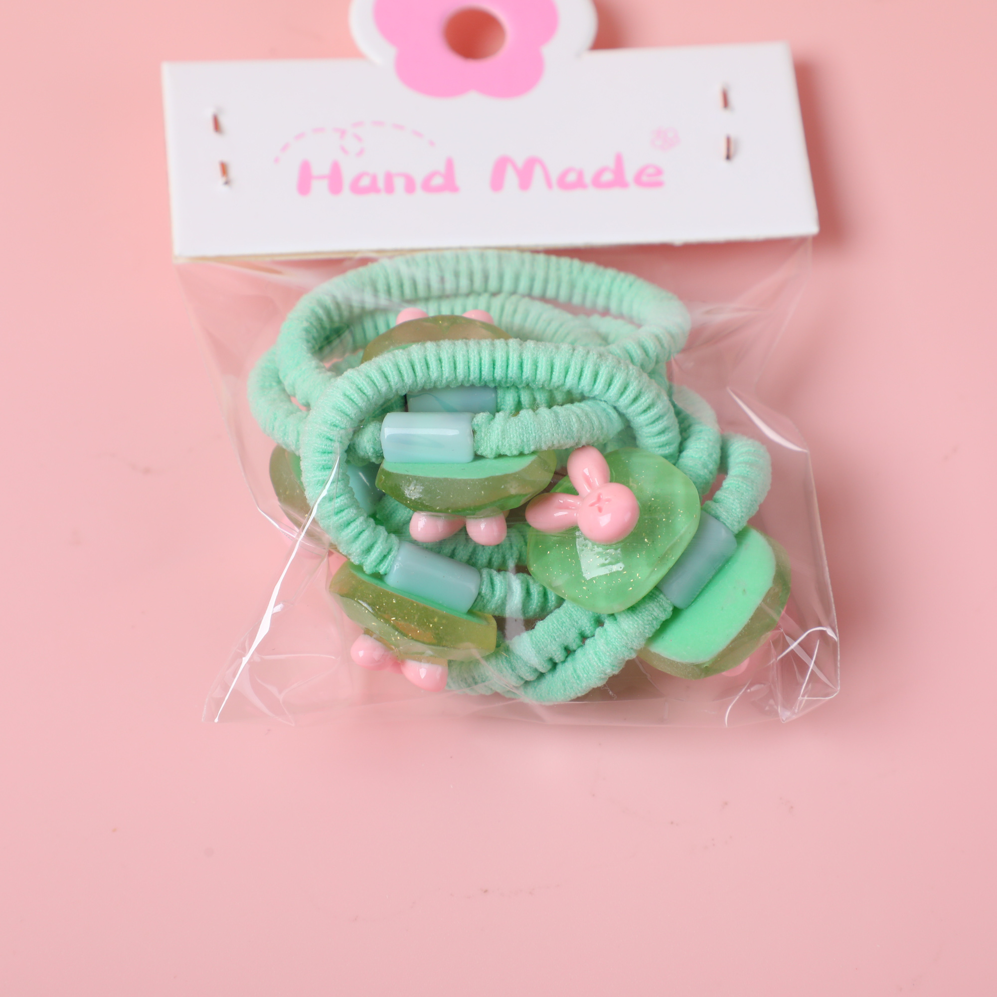 Cartoon Series Children's Hair Ties 6pcs-2