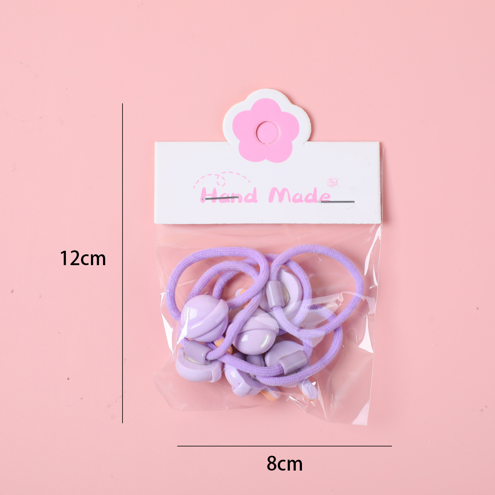 Cartoon Series Children's Hair Ties 6pcs-4
