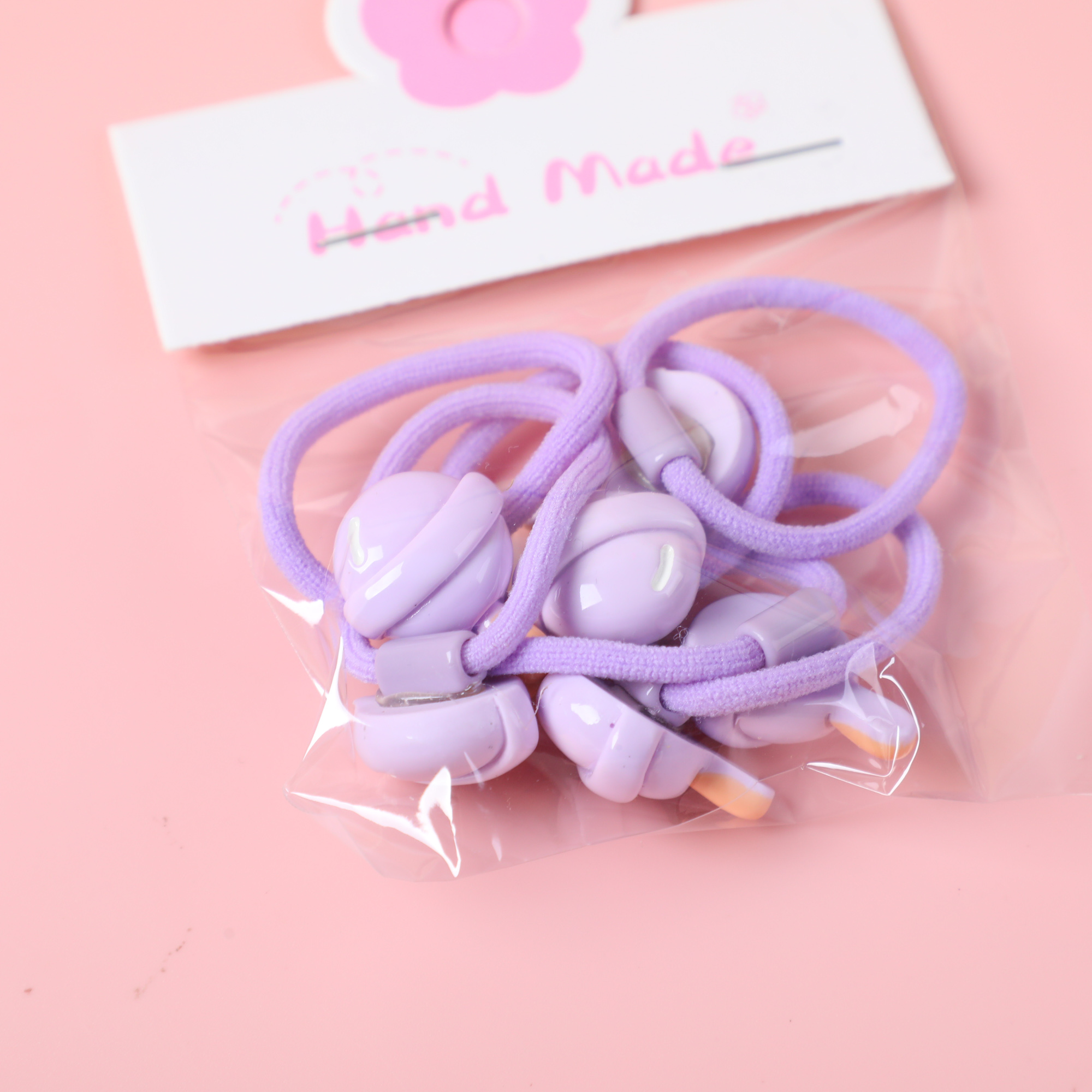 Cartoon Series Children's Hair Ties 6pcs-4